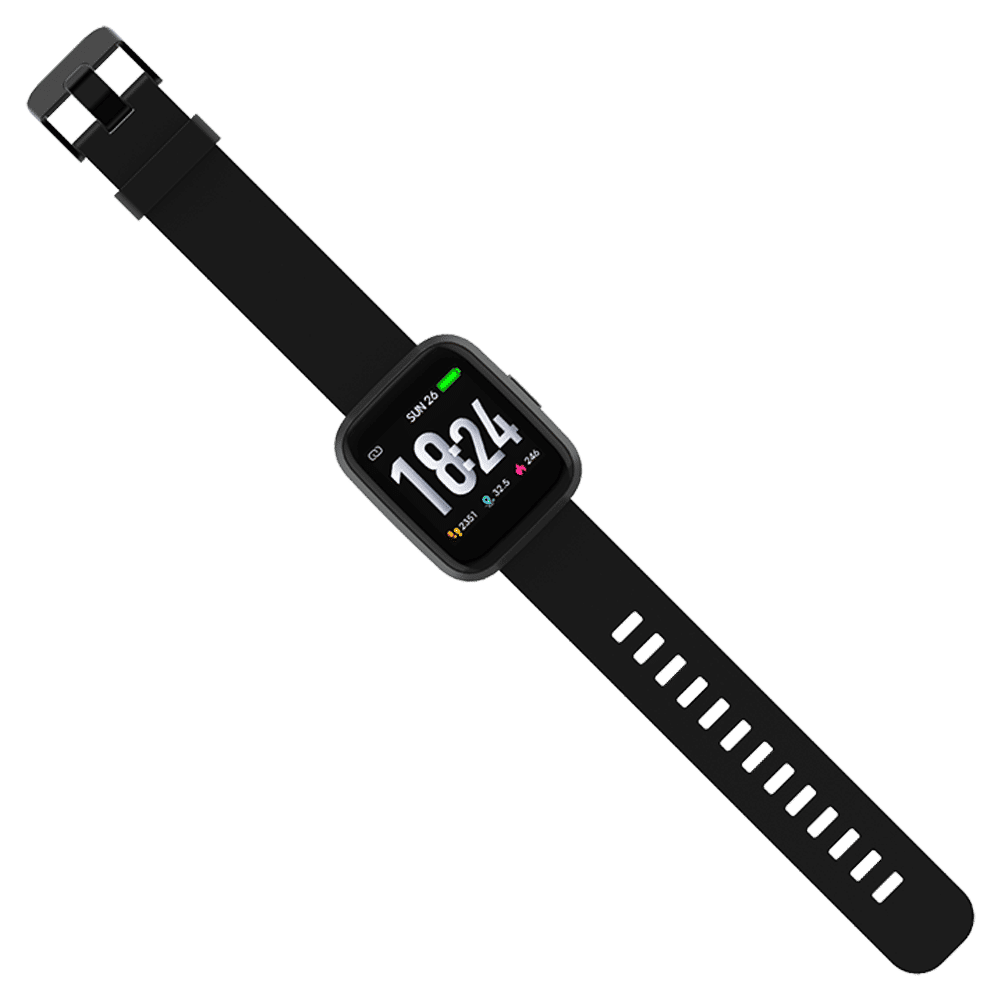 Crossbeats Ignite Smartwatch with GPS (40mm HD IPS Display, IP68 Waterproof, Black Strap)_7