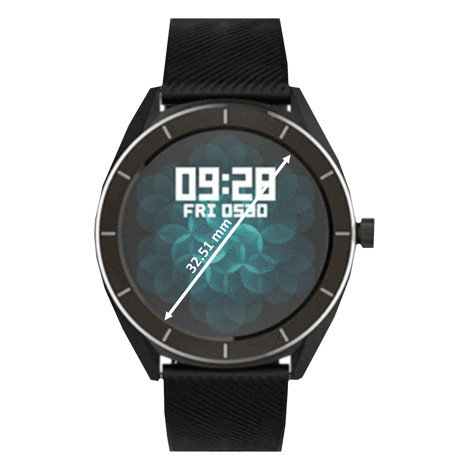 noise NoiseFit Endure Smart Watch with 9 Sports Modes (32.5mm TFT LCD Display, IP68 Water Resistant, Charcoal Black Strap)_14