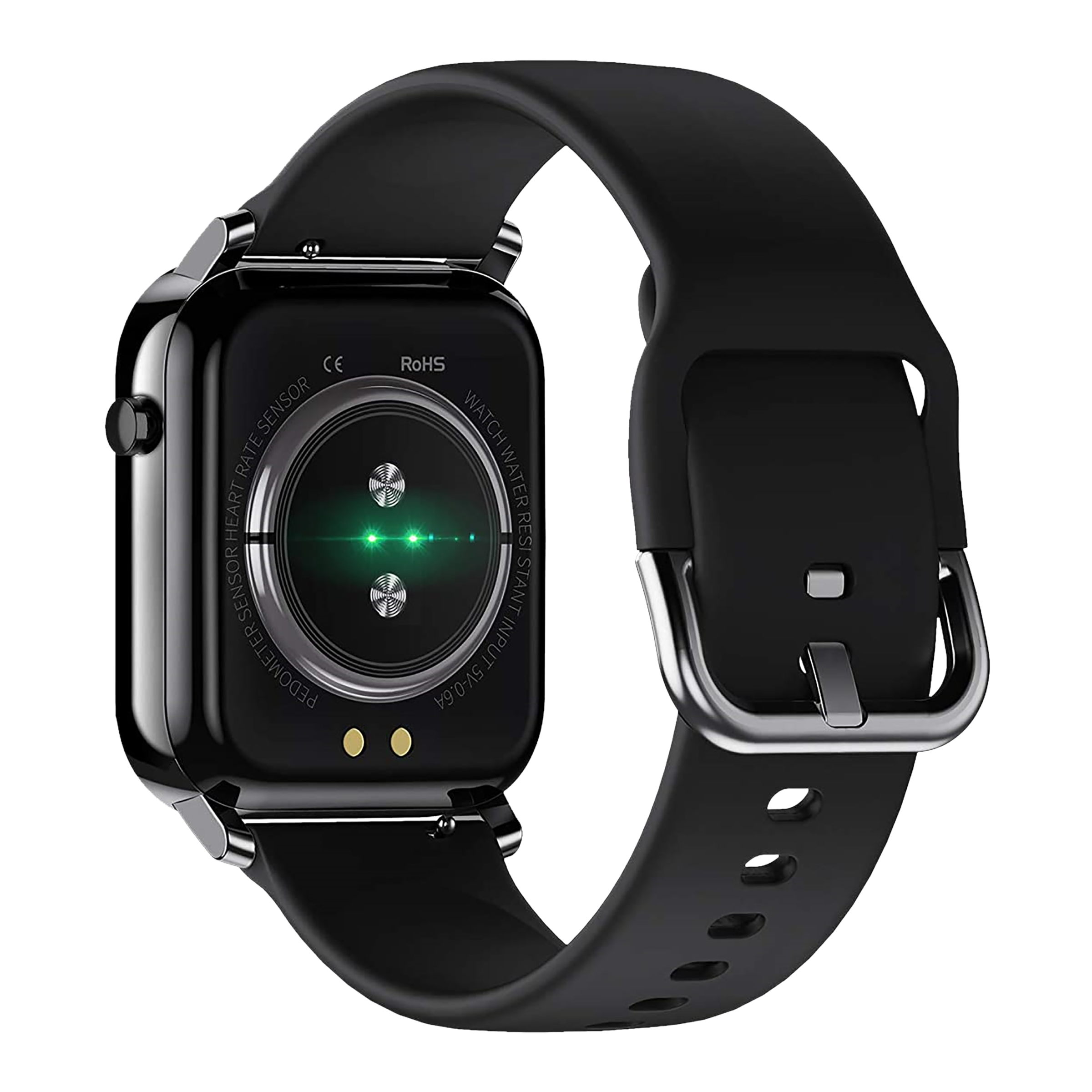 GIZmore Gizfit 908 Smartwatch with Activity Tracker (35.56mm Curved Display, IPX68 Sweat & Waterproof, Midnight Black)_6