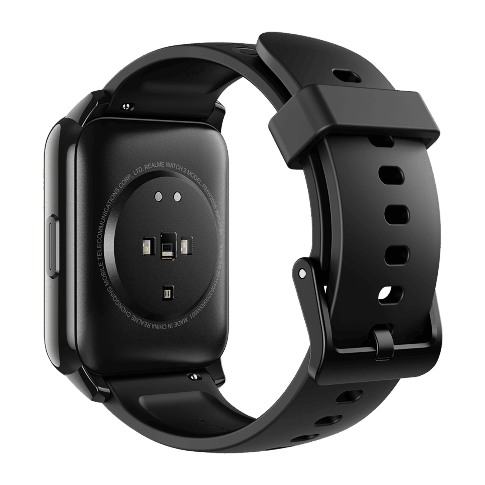 realme Watch 2 Smartwatch with Activity Tracker (35mm LCD Display, IP68 Water Resistant, Black)_5