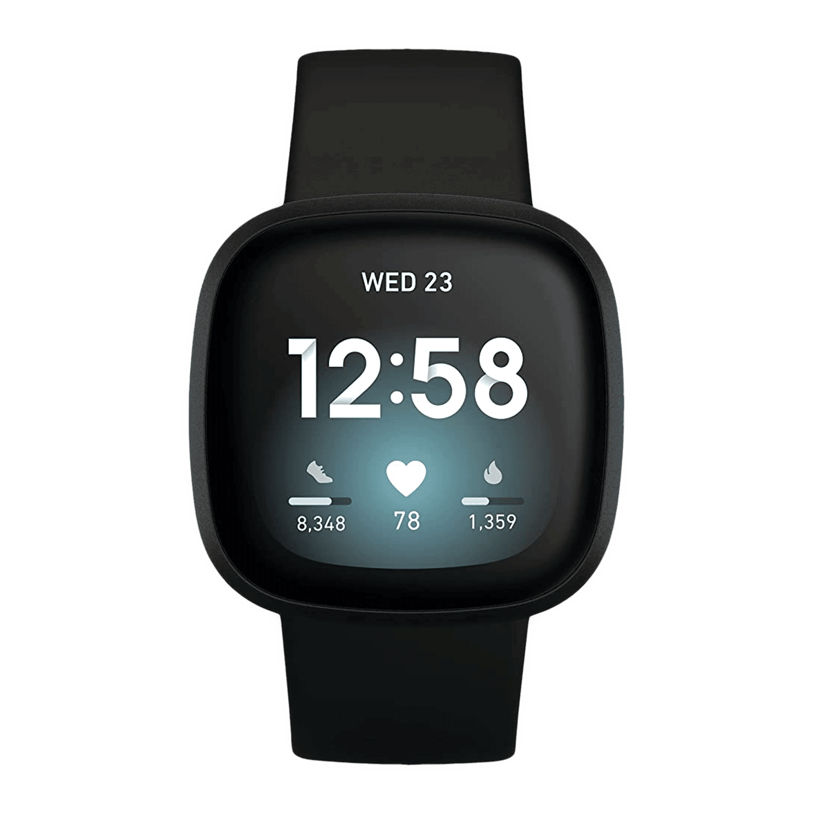 fitbit Versa 3 Smartwatch with Bluetooth Calling (40.4mm AMOLED Display, 50 Meter Water Resistant, Black Strap) fitbit Versa 3 Smartwatch with Bluetooth Calling (40.4mm AMOLED Display, 50 Meter Water Resistant, Black Strap)_1