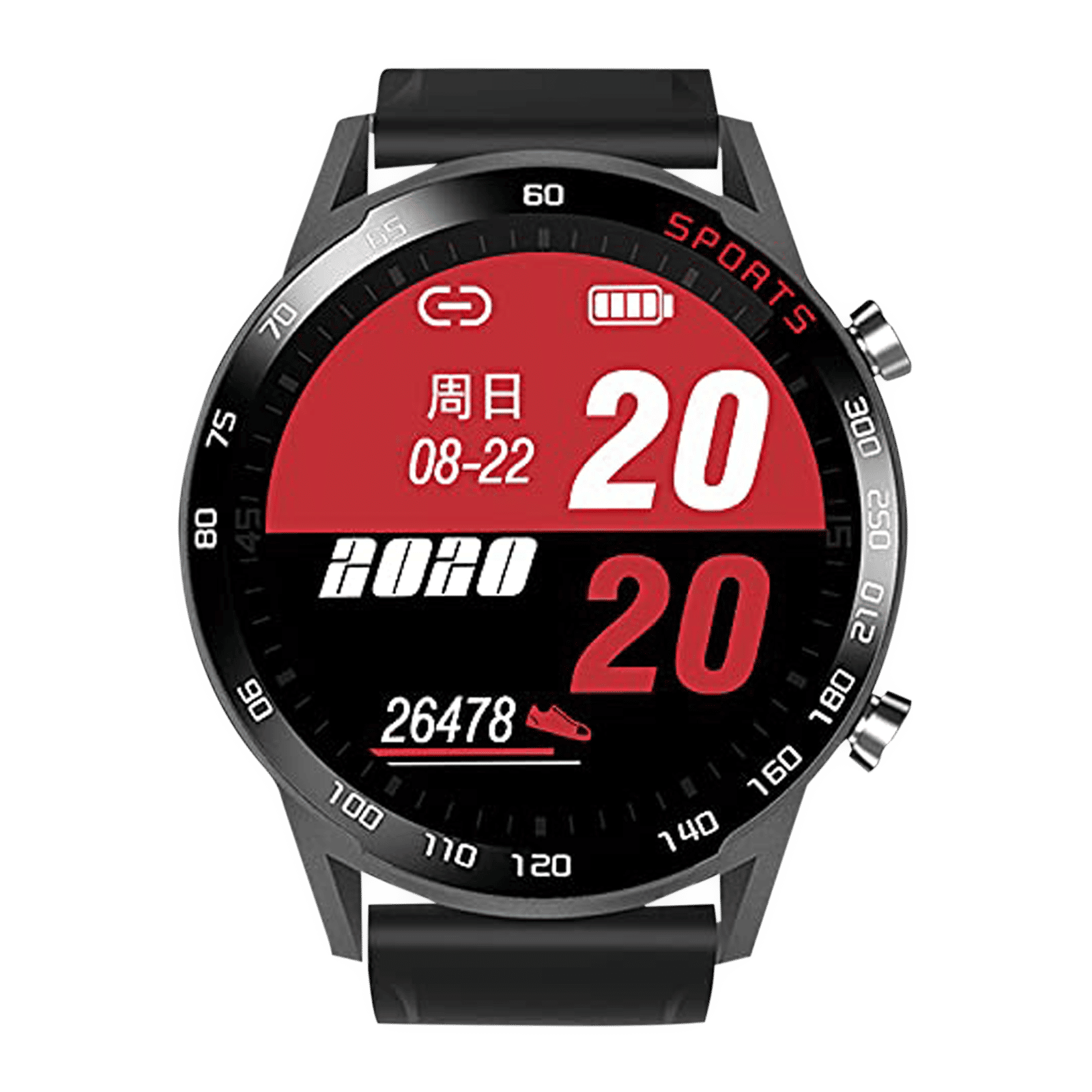 eOnz North Edge Smartwatch with Health Monitoring (33.02mm Display, IP67 Waterproof, Black Strap) eOnz North Edge Smartwatch with Health Monitoring (33.02mm Display, IP67 Waterproof, Black Strap)_1