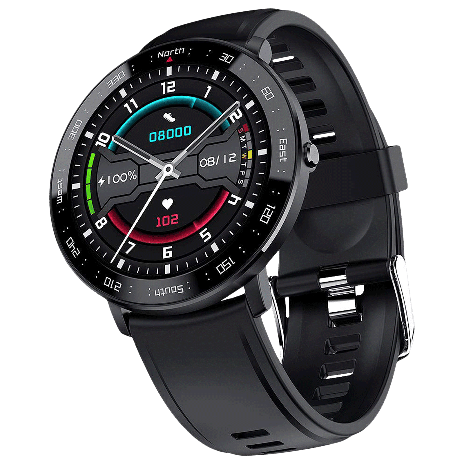 eOnz North Edge Keep NL03 Smartwatch with Camera Control (32.5mm HD IPS Display, IP67 Water Resistant, Black Strap) eOnz North Edge Keep NL03 Smartwatch with Camera Control (32.5mm HD IPS Display, IP67 Water Resistant, Black Strap)_11