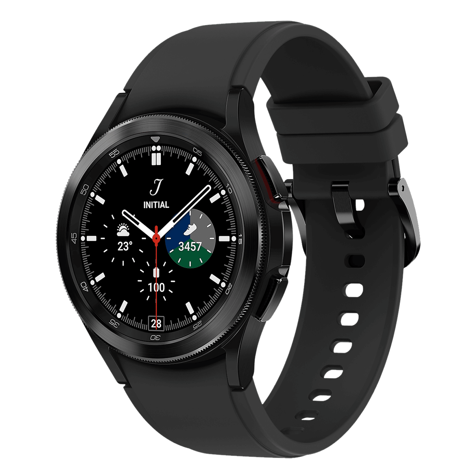 SAMSUNG Galaxy Watch4 Classic GPS+Wi-Fi+Bluetooth Wear OS Smartwatch (42mm Super AMOLED Display, Water Resistant, Black Strap) SAMSUNG Galaxy Watch4 Classic GPS+Wi-Fi+Bluetooth Wear OS Smartwatch (42mm Super AMOLED Display, Water Resistant, Black Strap)_4