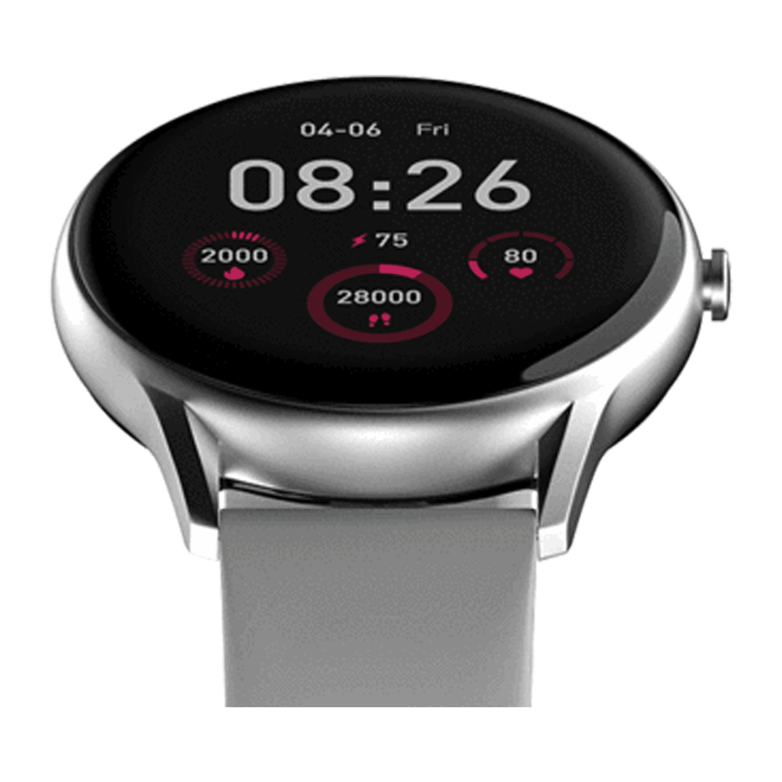 noise NoiseFit Core Smart Watch with 13 Sports Modes ( 32.51mm 2.5D Curved HD TFT Display, IP68 Water Resistant, Silver Grey Strap) noise NoiseFit Core Smart Watch with 13 Sports Modes ( 32.51mm 2.5D Curved HD TFT Display, IP68 Water Resistant, Silver Grey Strap)_8