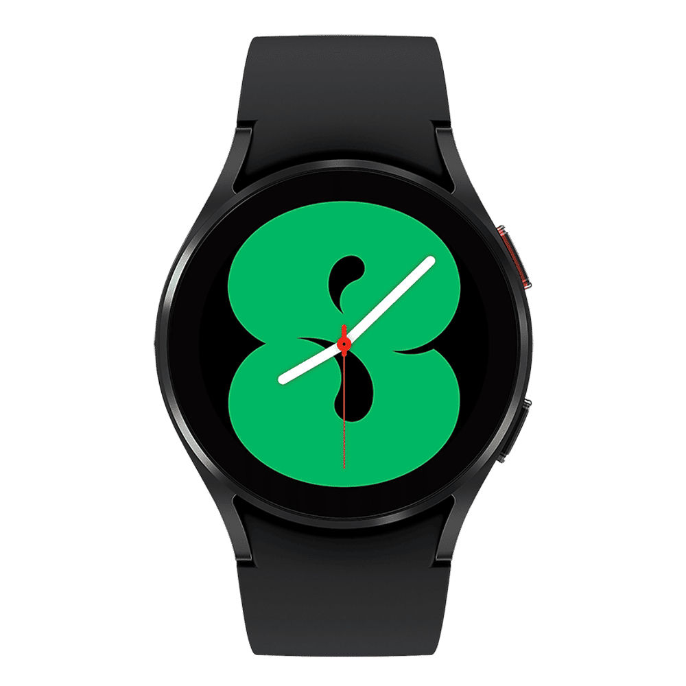SAMSUNG Galaxy Watch4 GPS+Wi-Fi+Bluetooth Wear OS Smartwatch (40mm Super AMOLED Display, Water Resistant, Black Strap) SAMSUNG Galaxy Watch4 GPS+Wi-Fi+Bluetooth Wear OS Smartwatch (40mm Super AMOLED Display, Water Resistant, Black Strap)_1