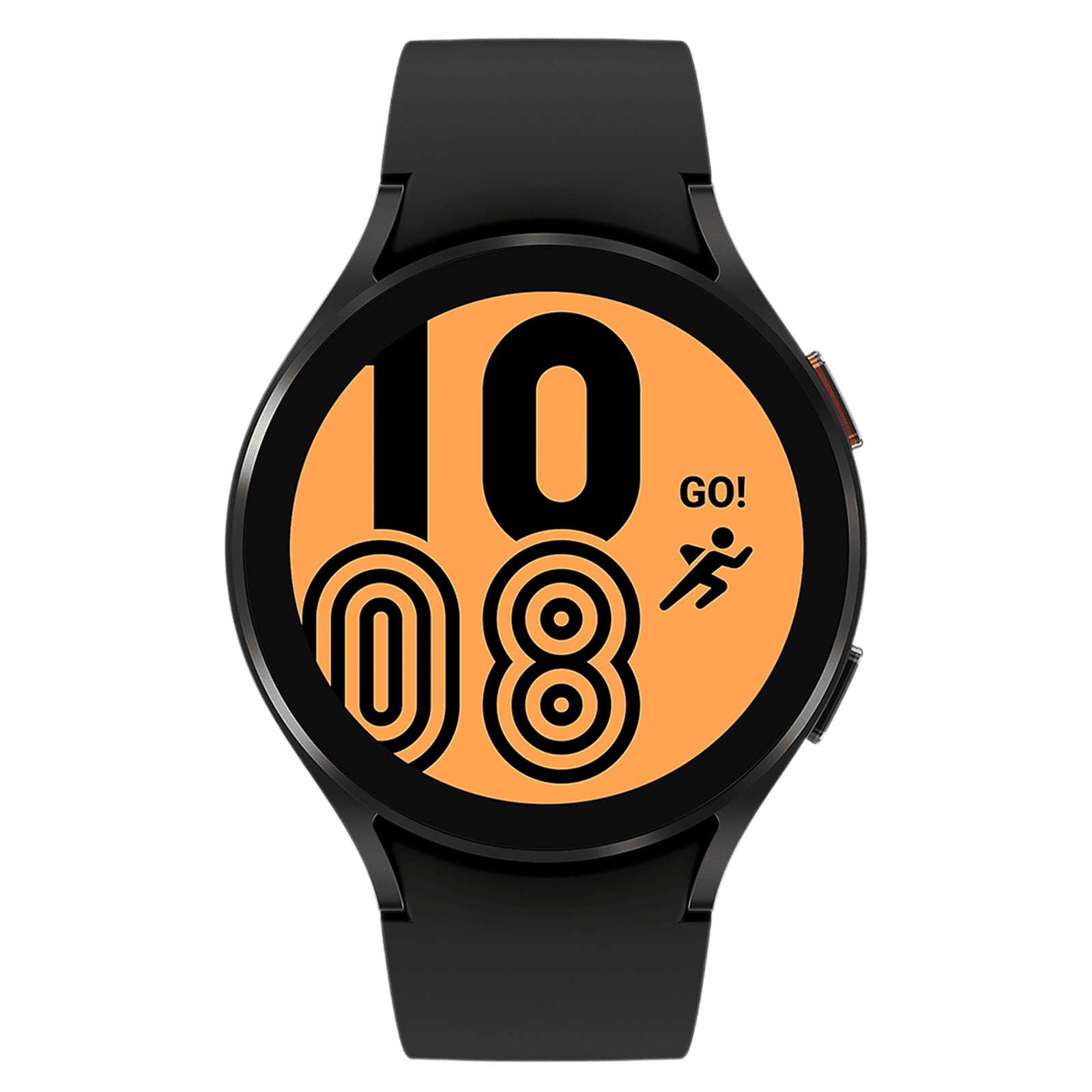 SAMSUNG Galaxy Watch4 GPS+Wi-Fi+Bluetooth Wear OS Smartwatch (44mm Super AMOLED Display, Water Resistant, Black Strap)_1