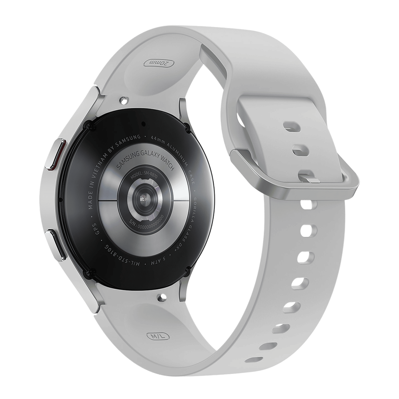 SAMSUNG Galaxy Watch4 GPS+Wi-Fi+Bluetooth Wear OS Smartwatch (44mm Super AMOLED Display, Water Resistant, Silver Strap)_7