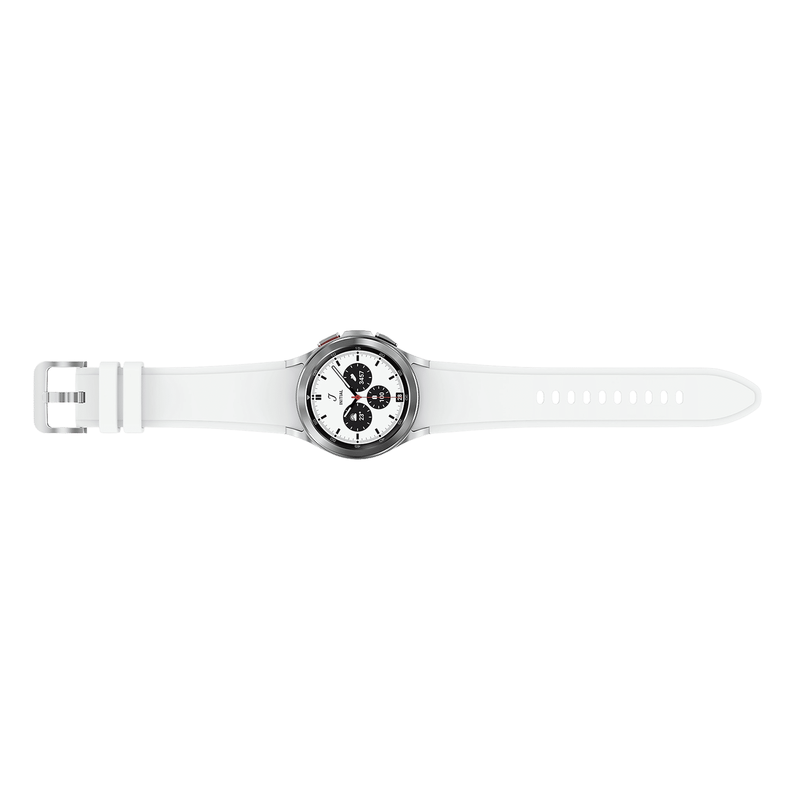 SAMSUNG Galaxy Watch4 Classic GPS+Wi-Fi+4G SIM+Bluetooth Wear OS Smartwatch (42mm Super AMOLED Display, Sweat Resistant, Silver Strap) SAMSUNG Galaxy Watch4 Classic GPS+Wi-Fi+4G SIM+Bluetooth Wear OS Smartwatch (42mm Super AMOLED Display, Sweat Resistant, Silver Strap)_8