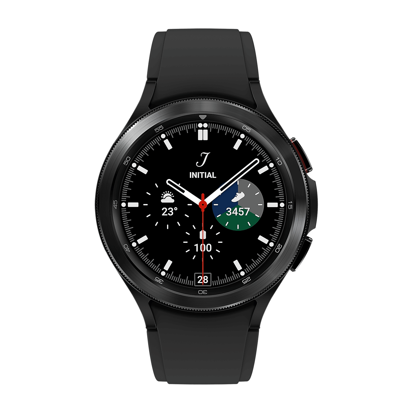 SAMSUNG Galaxy Watch4 Classic Smartwatch with Activity Tracker (46mm Super AMOLED Display, Water Resistant, Black Strap) SAMSUNG Galaxy Watch4 Classic Smartwatch with Activity Tracker (46mm Super AMOLED Display, Water Resistant, Black Strap)_1