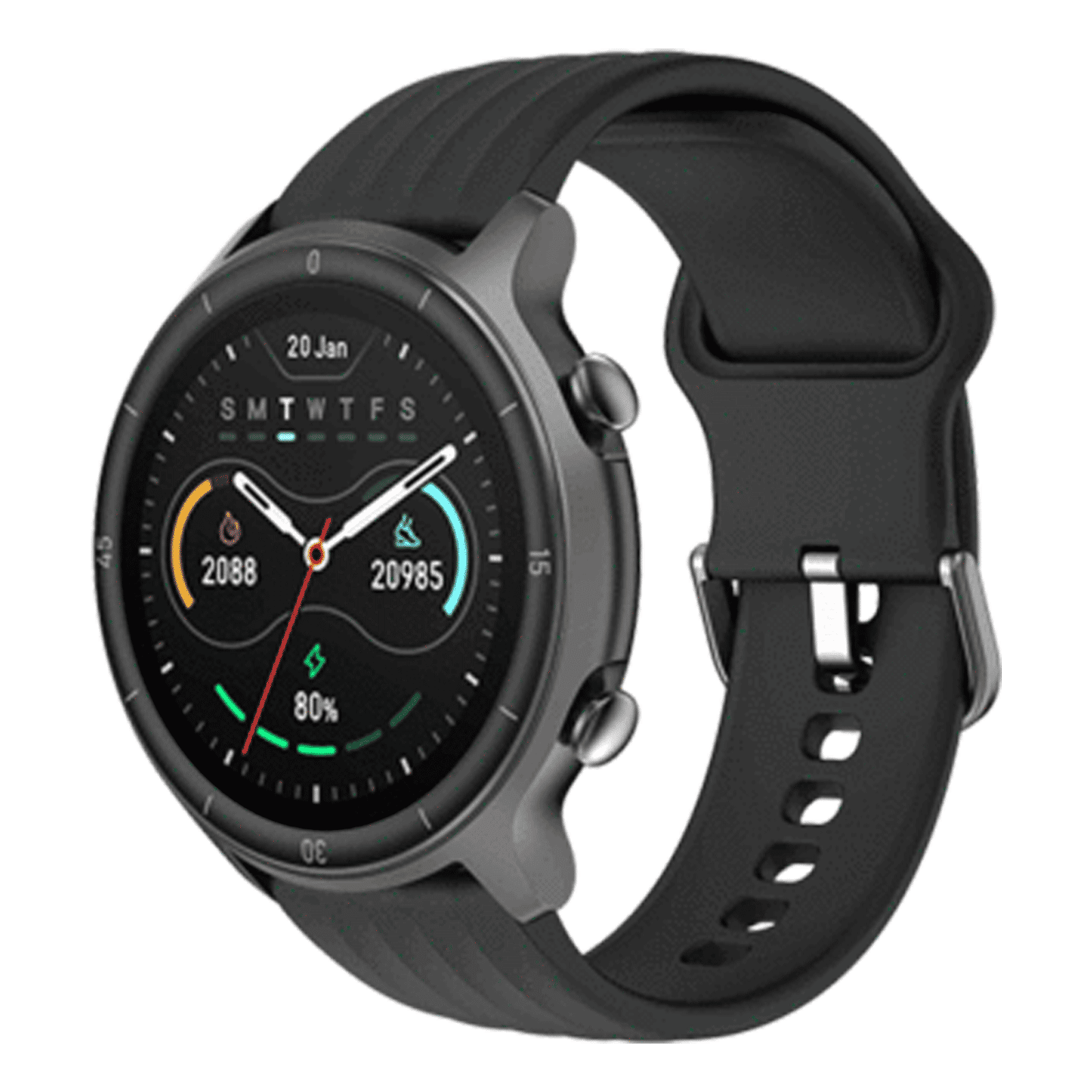noise NoiseFit Agile Smart Watch with 14 Sports Modes (32.51mm Display, 5ATM Waterproof, Robust Black Strap) noise NoiseFit Agile Smart Watch with 14 Sports Modes (32.51mm Display, 5ATM Waterproof, Robust Black Strap)_4