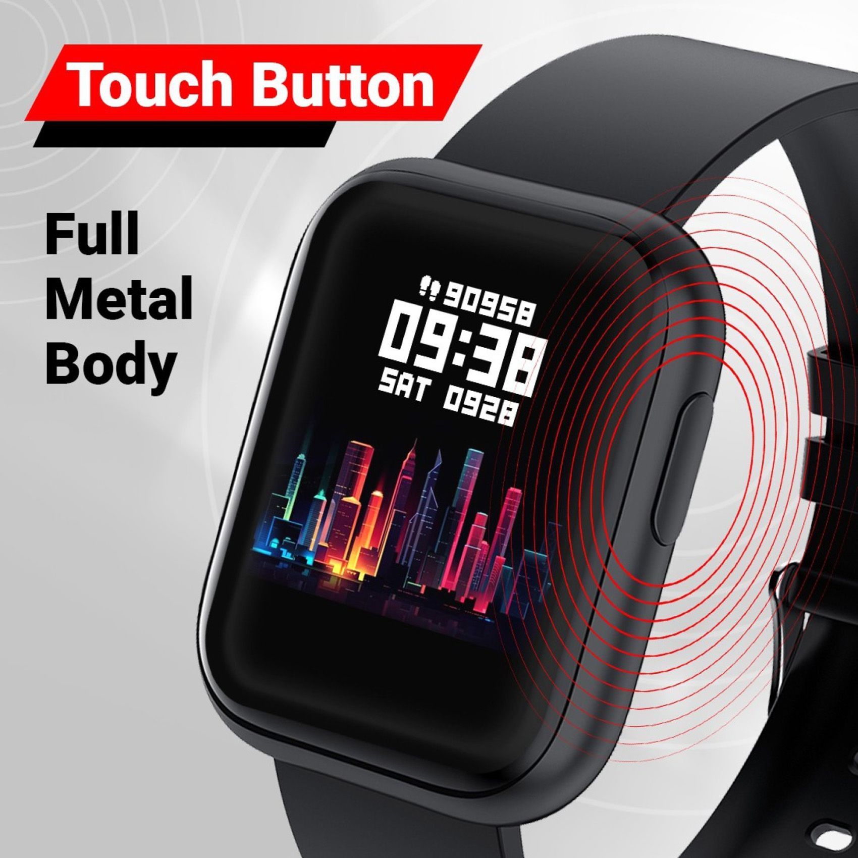 Fire-Boltt Ninja Pro BSW011 Smartwatch with Activity Tracker (33mm HD Display, IP67 Water Resistant, Black Strap)_7