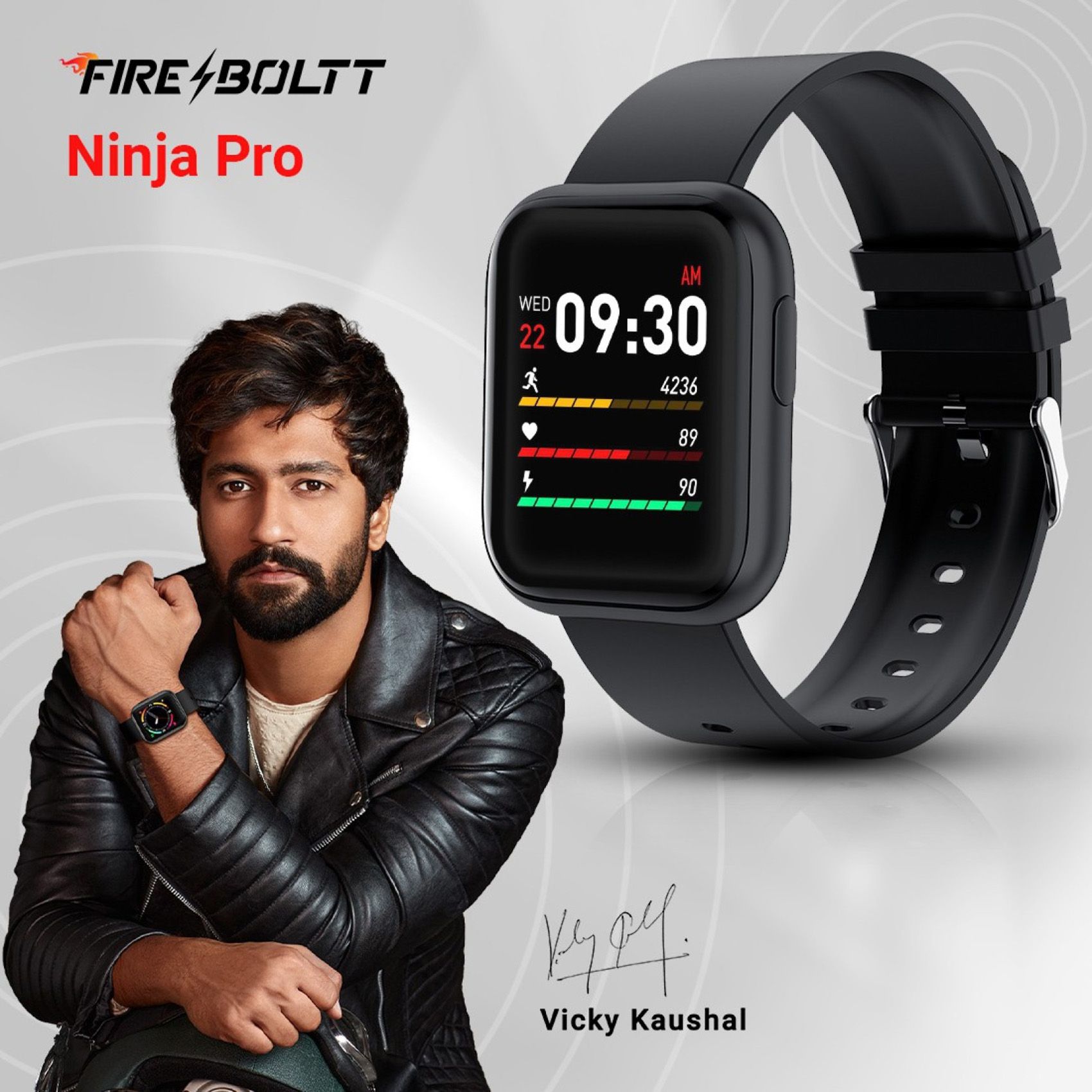 Fire-Boltt Ninja Pro BSW011 Smartwatch with Activity Tracker (33mm HD Display, IP67 Water Resistant, Black Strap)_10