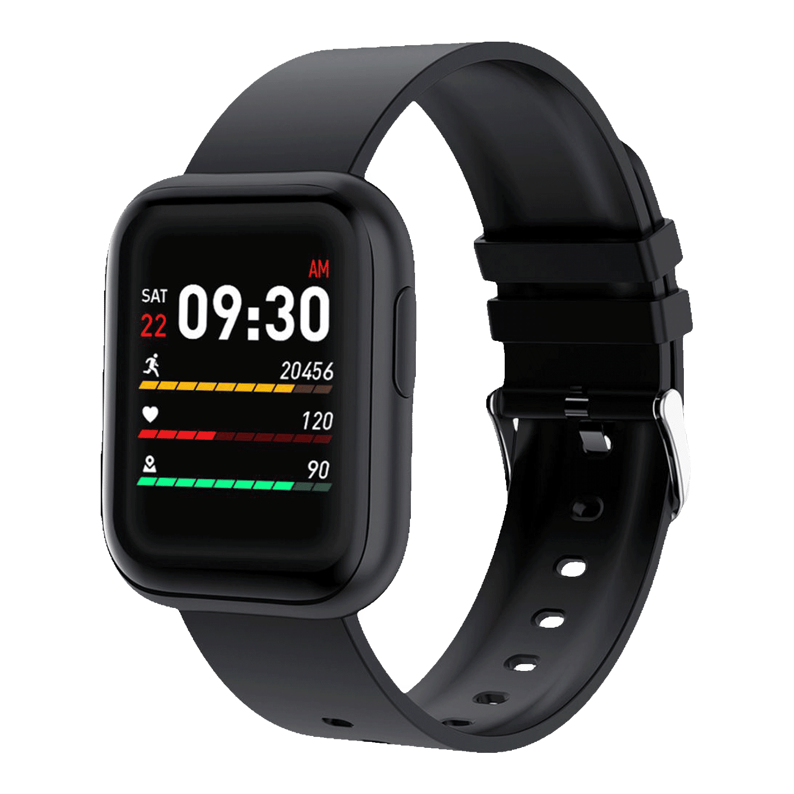 Fire-Boltt Ninja Pro BSW011 Smartwatch with Activity Tracker (33mm HD Display, IP67 Water Resistant, Black Strap)_4