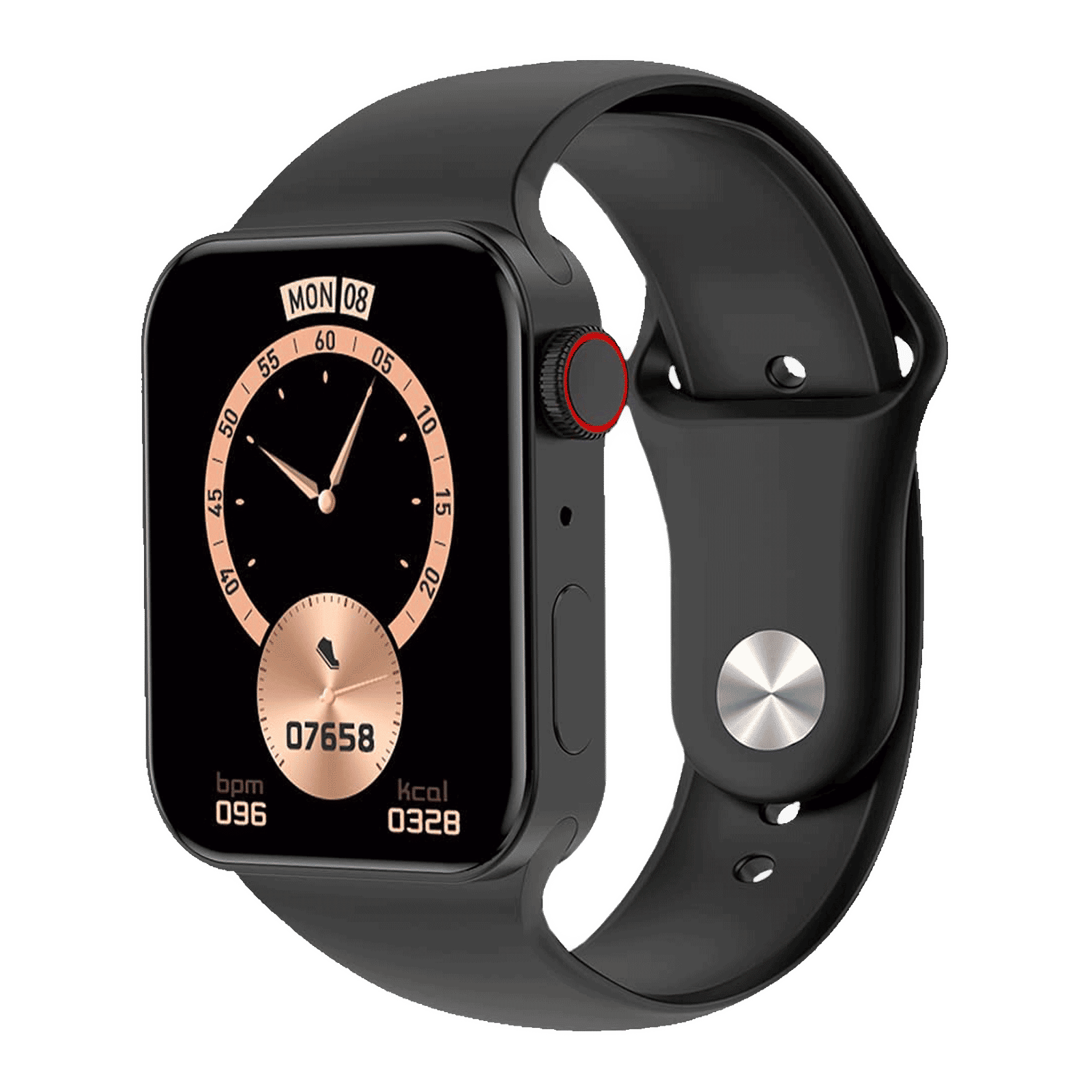 I KALL W1 Smartwatch with Bluetooth Calling (46mm IPS TFT Display, IP68 Water Resistant, Black Strap) I KALL W1 Smartwatch with Bluetooth Calling (46mm IPS TFT Display, IP68 Water Resistant, Black Strap)_4