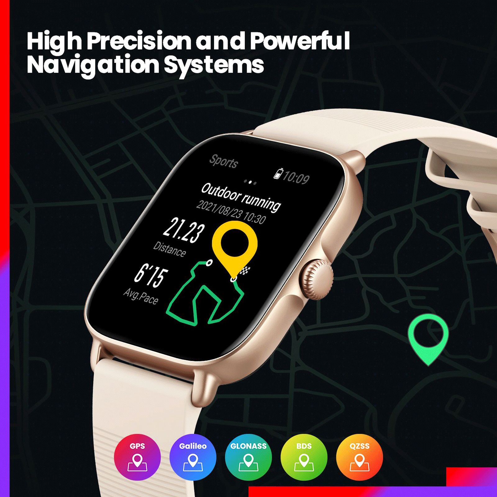 amazfit GTS 3 Smartwatch with Activity Tracker (44.45mm AMOLED Display, Water Resistant, Black Strap)_9