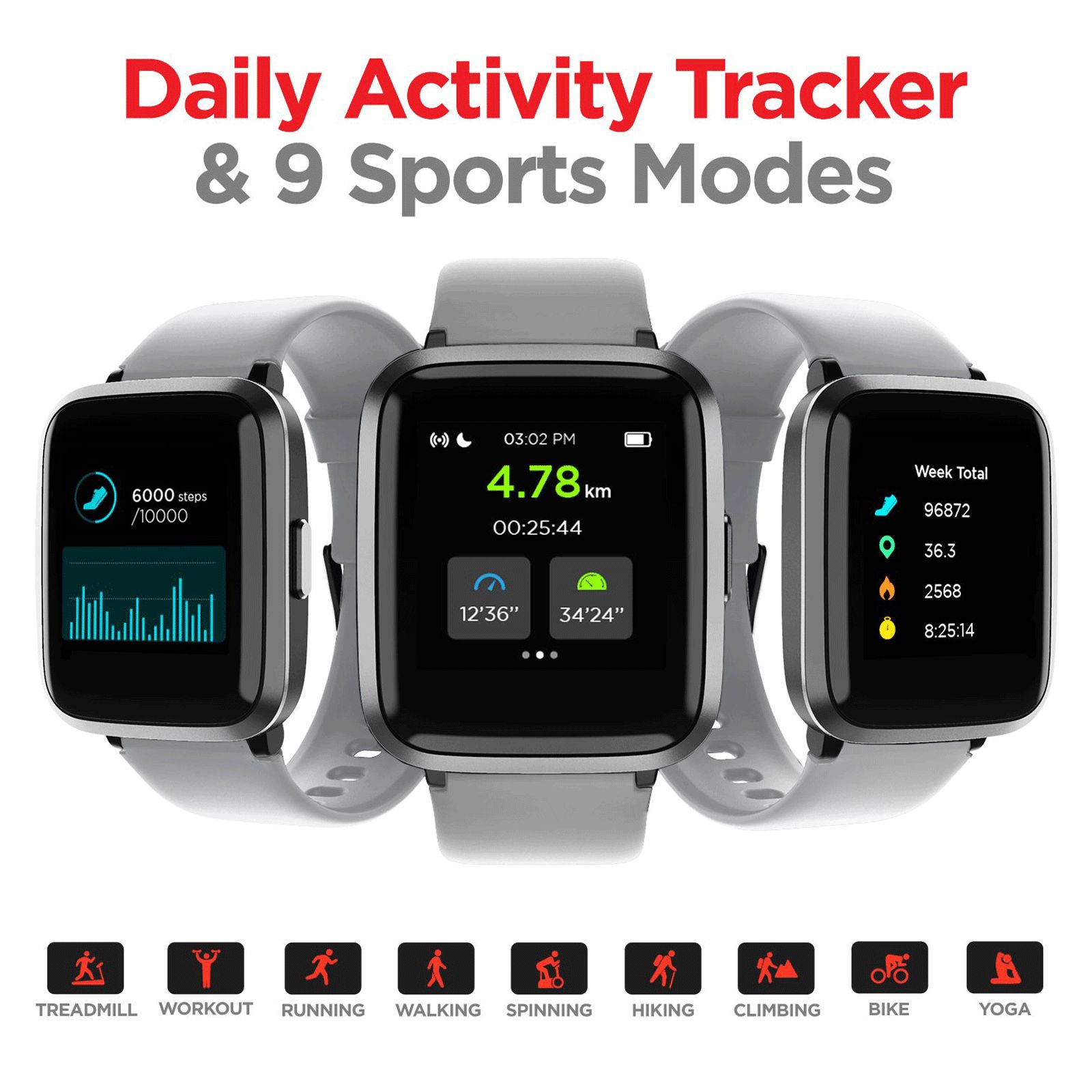 boAt Storm RTL Smartwatch with Activity Tracker (33mm 2.5D Curved Display, 5ATM Water Resistant, Cool Grey Strap) boAt Storm RTL Smartwatch with Activity Tracker (33mm 2.5D Curved Display, 5ATM Water Resistant, Cool Grey Strap)_7