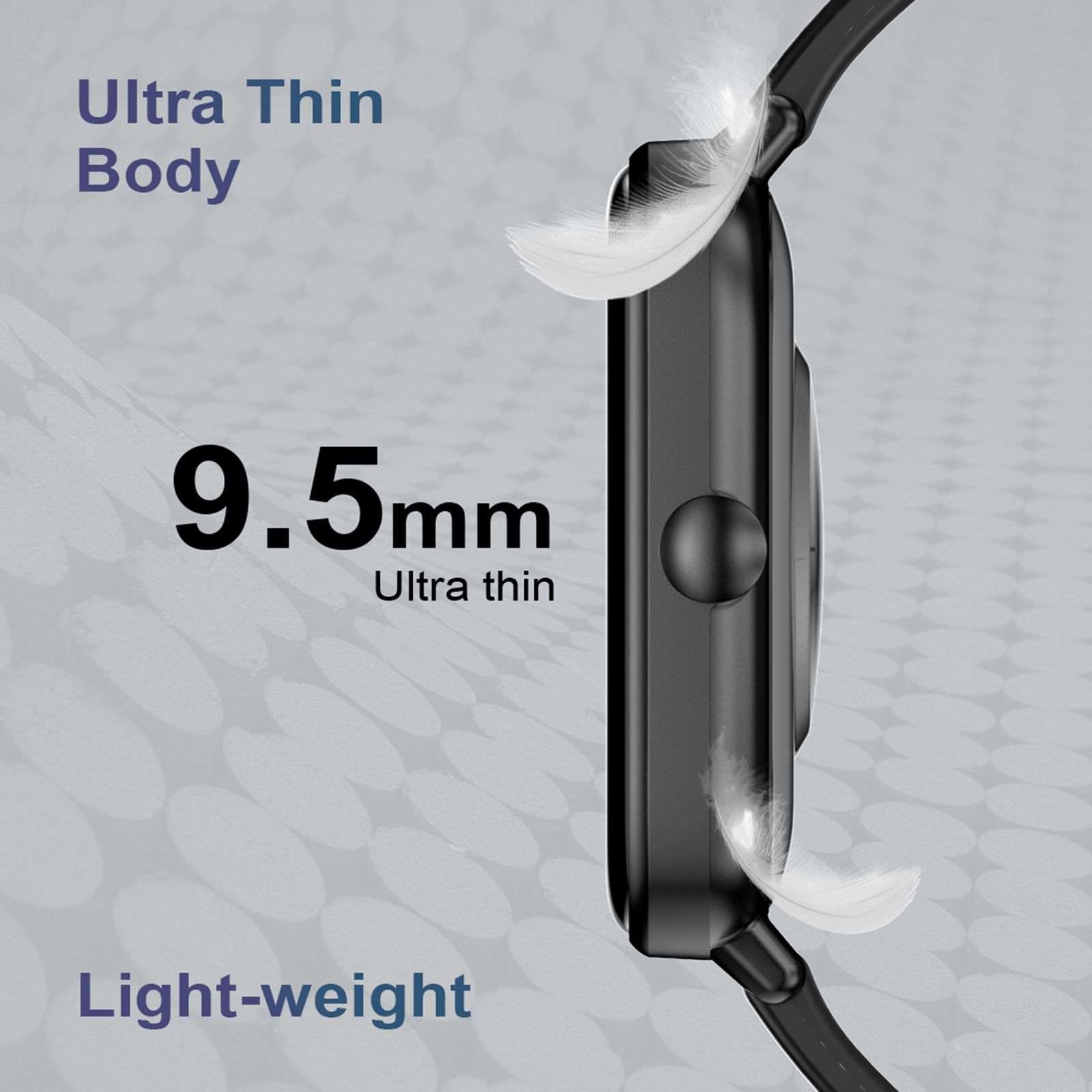 FIRE-BOLTT Ninja Pro Max BSW026 Smartwatch with Camera & Music Control (40mm LCD Display, IP68 Water Resistant, Black Strap)_9