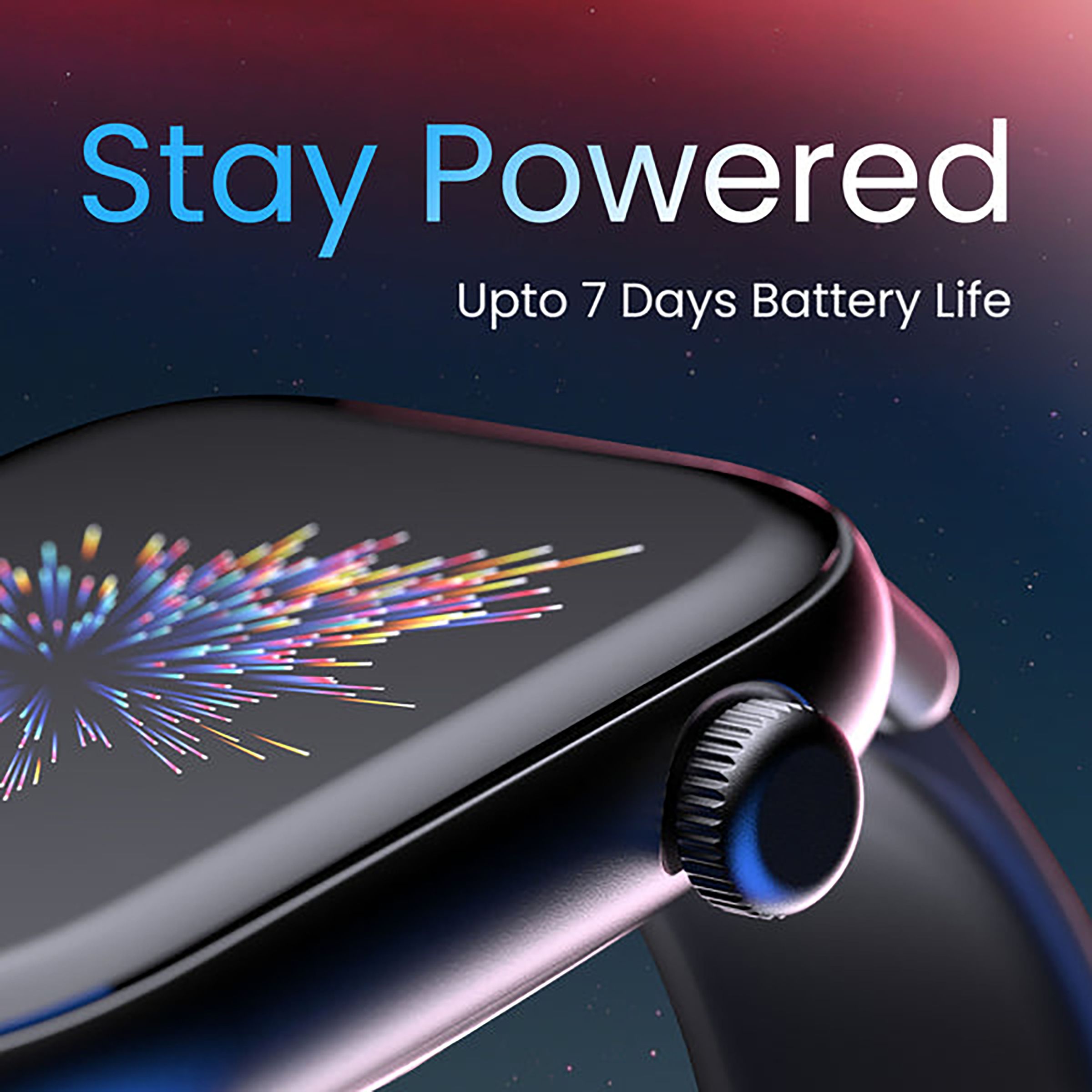 Fitshot Grip Smartwatch with Upto 7 Days Battery Life (42.92mm IPS LCD Display, IP68 Waterproof, Black Strap)_11