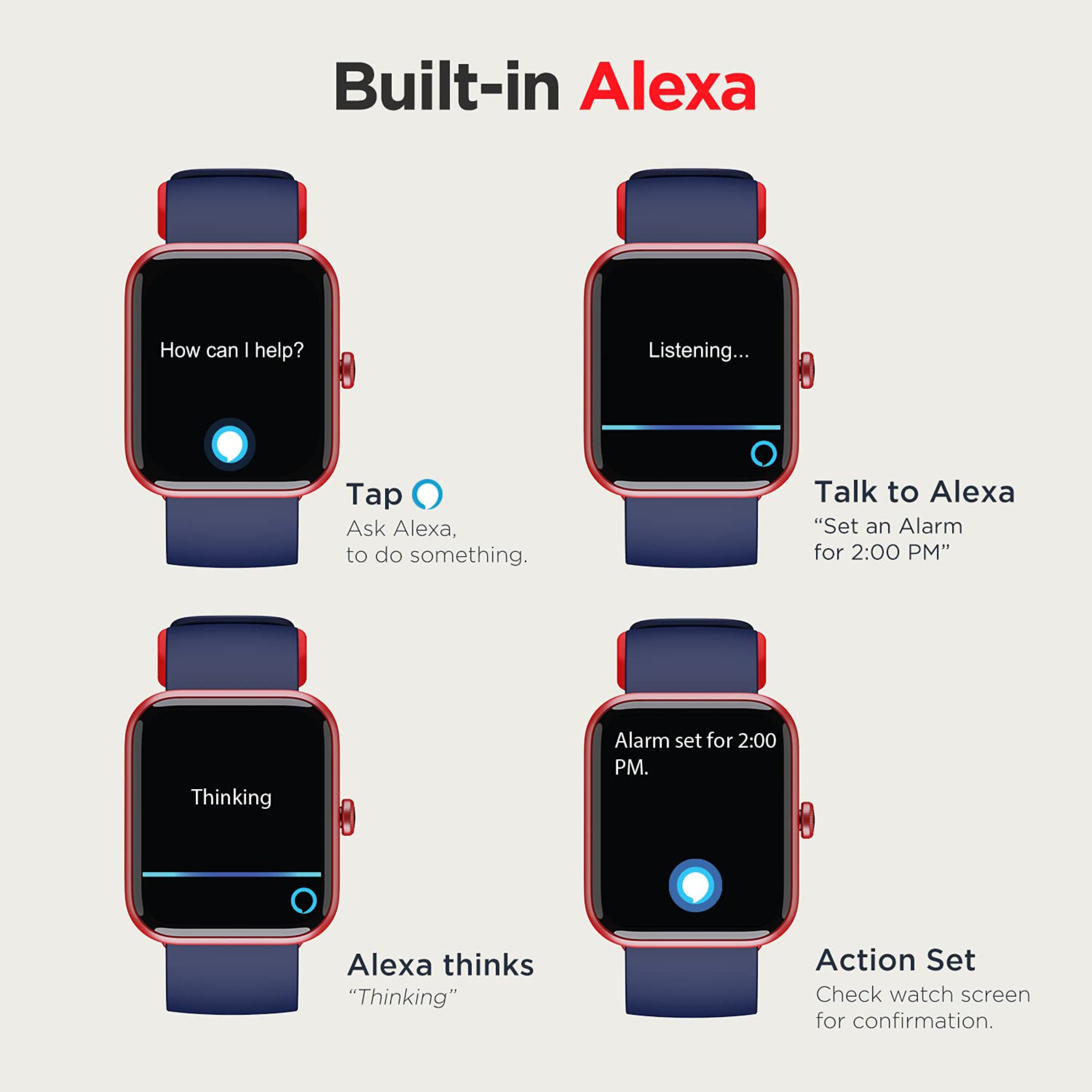 boAt Xtend Smartwatch with Activity Tracker (43mm LCD Display, 5ATM Water Resistant, Deep Blue Strap)_4