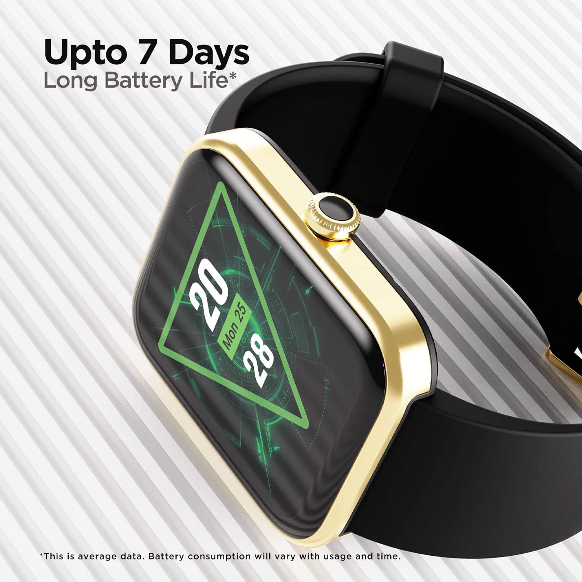 boAt Xtend Smartwatch with Activity Tracker (42mm LCD Display, 5ATM Water Resistant, Pitch Black Strap)_9