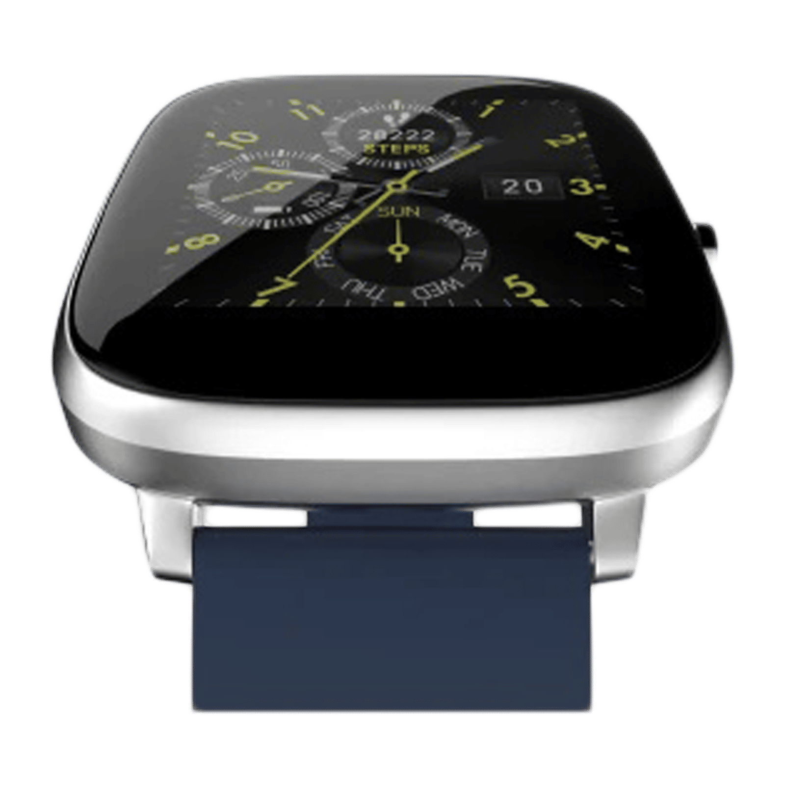 noise ColorFit Qube O2 Smartwatch with Activity Tracker (35.56mm TFT LCD Display, IP68 Waterproof, Royal Blue Strap)_6