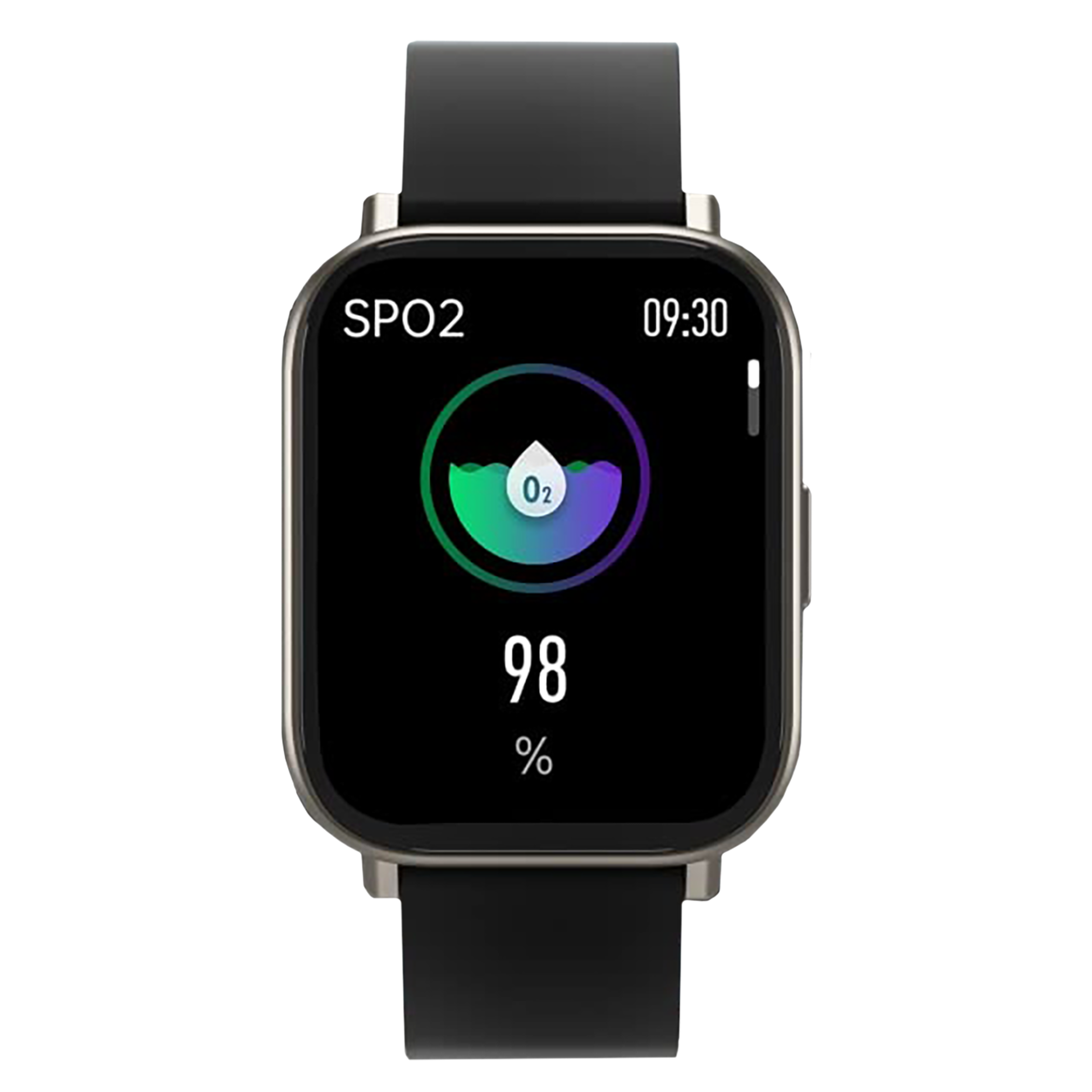 PORTRONICS Kronos Y1 Smartwatch with Bluetooth Calling (44.45mm HD Display, IP67 Splash Resistant, Grey Strap)_1