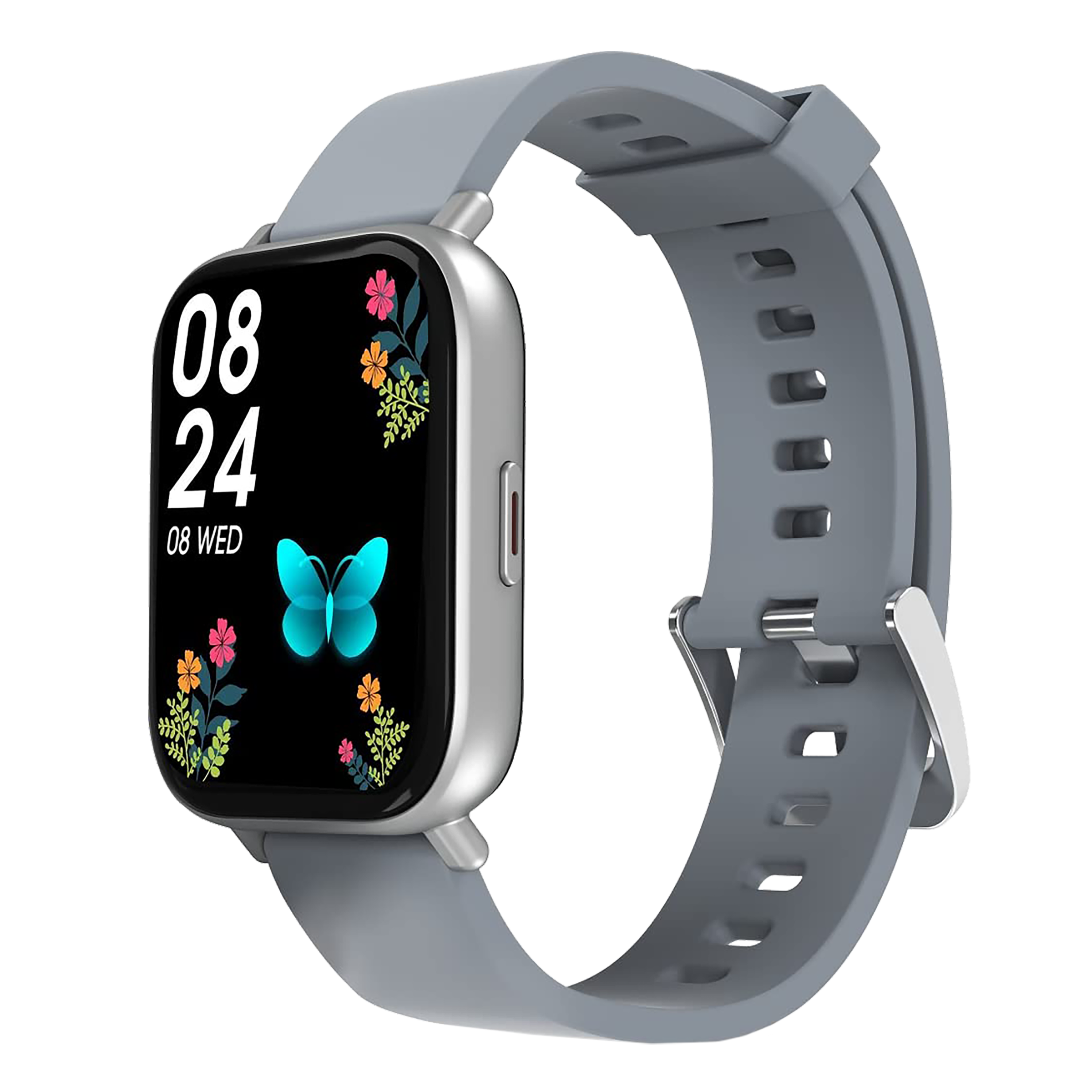 PORTRONICS Kronos Y1 Smartwatch with Bluetooth Calling (44.45mm HD Display, IP67 Splash Resistant, Grey Strap)_12