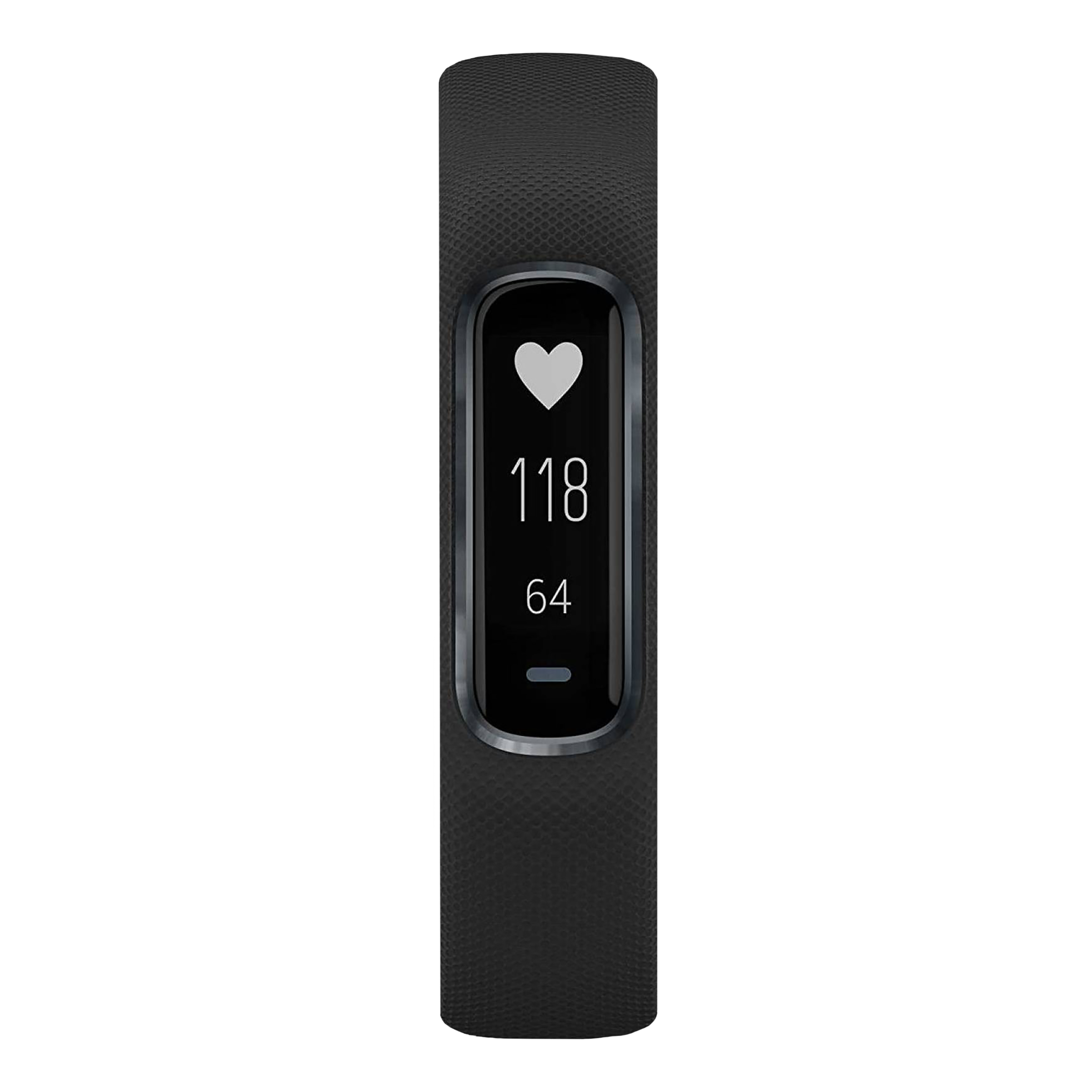 GARMIN Vivosmart 4 Smartwatch with Activity Tracker (17.7mm OLED Display, Water Resistant, Black Strap)_1