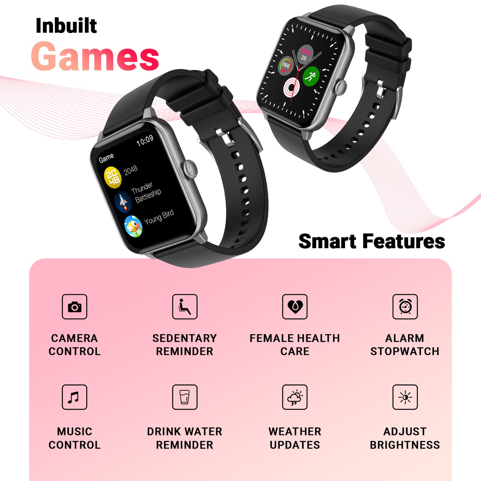 FIRE-BOLTT Ninja Calling BSW024 Smartwatch with Bluetooth Calling (42.9mm HD Display, IP67 Water Resistant, Metal Grey Strap) FIRE-BOLTT Ninja Calling BSW024 Smartwatch with Bluetooth Calling (42.9mm HD Display, IP67 Water Resistant, Metal Grey Strap)_13