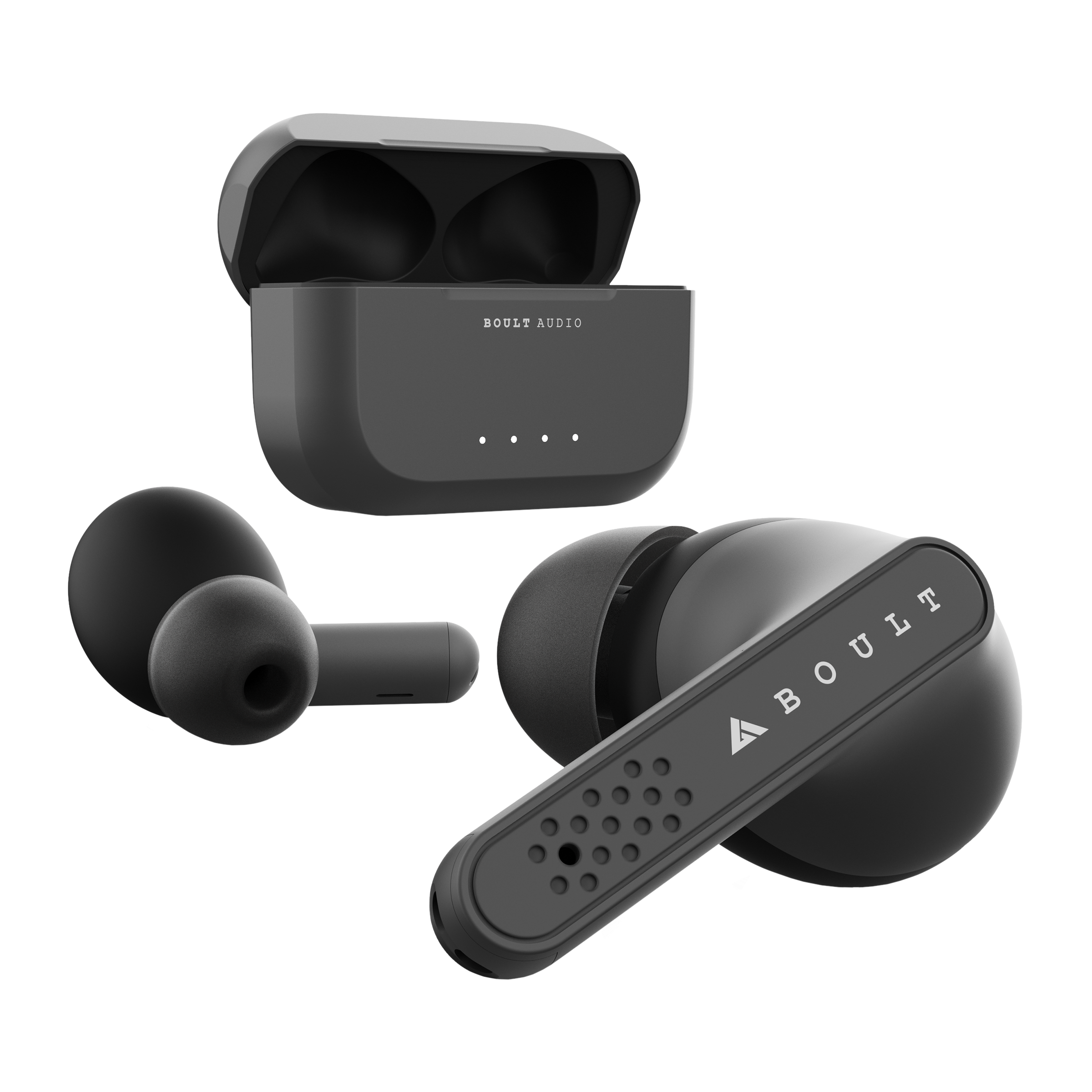 GOBOULT AirBass GearPods BA-RD-GearPods In-Ear Truly Wireless Earbuds With Mic (Bluetooth 5.0, Touch Control, Black) GOBOULT AirBass GearPods BA-RD-GearPods In-Ear Truly Wireless Earbuds With Mic (Bluetooth 5.0, Touch Control, Black)_1