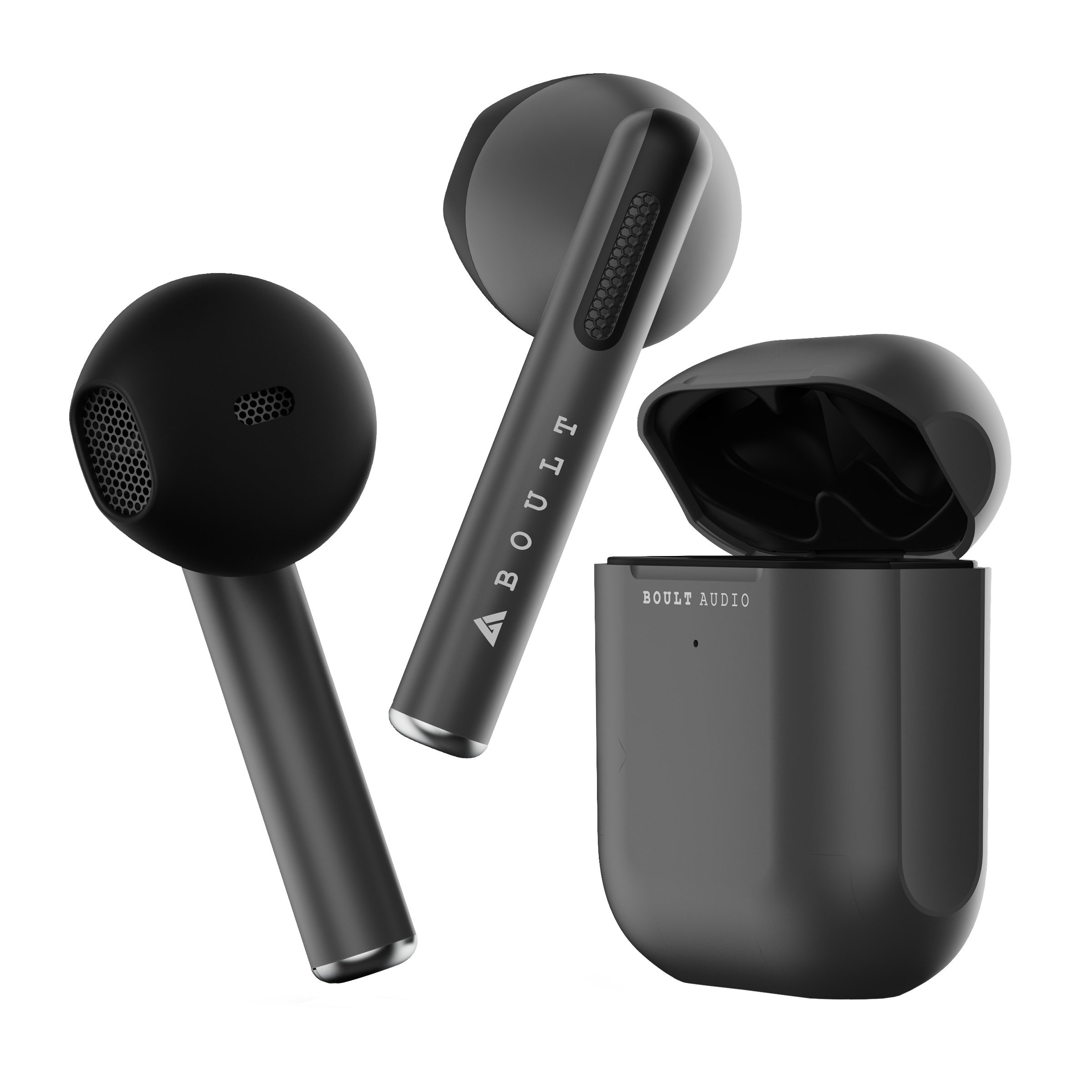 GOBOULT AirBass XPods BA-RD-XPods In-Ear Truly Wireless Earbuds With Mic (Bluetooth 5.0, Touch Control, Black) GOBOULT AirBass XPods BA-RD-XPods In-Ear Truly Wireless Earbuds With Mic (Bluetooth 5.0, Touch Control, Black)_1