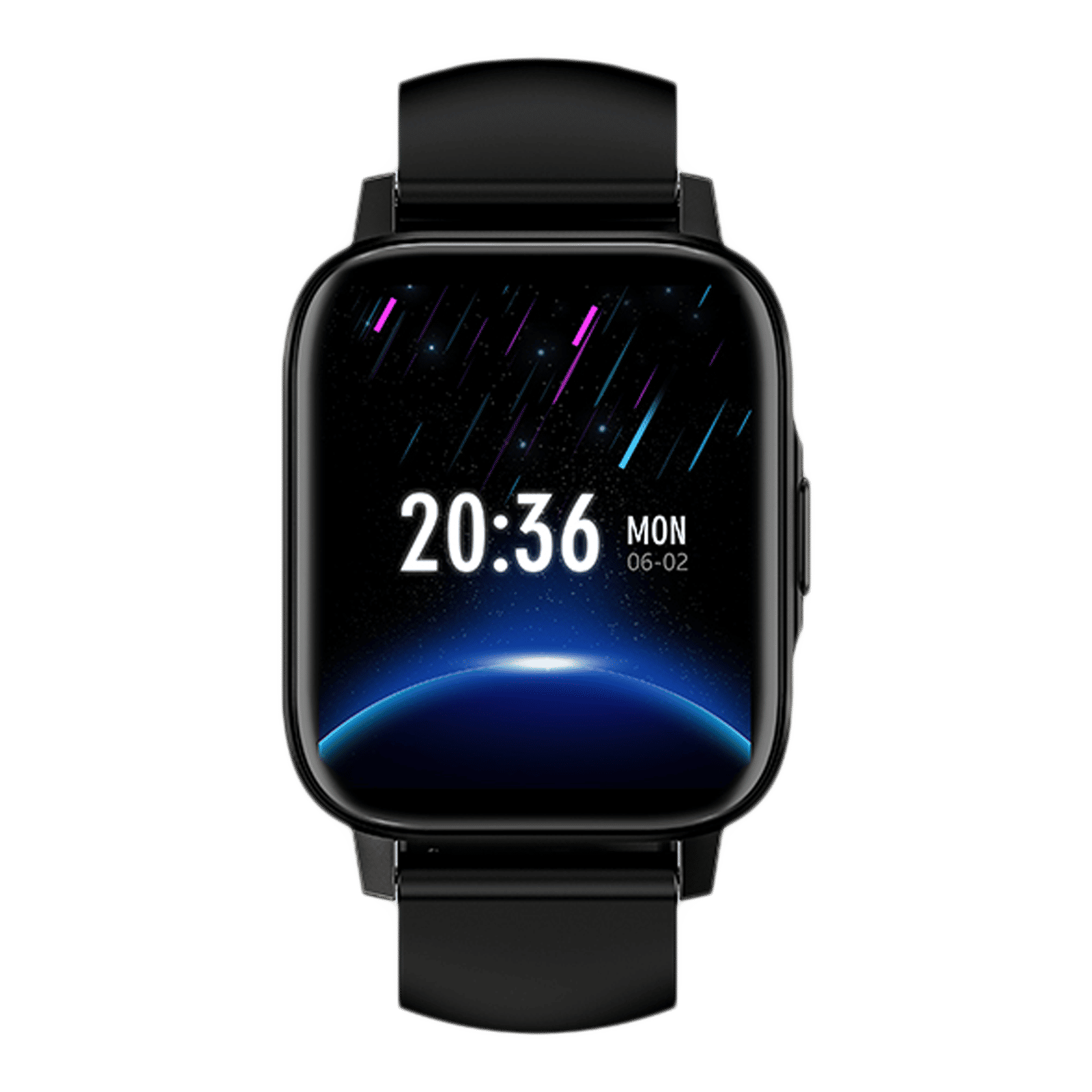 in base Urban Fit X Smartwatch with Activity Tracker (42.9mm LCD Display, IP68 Water Resistant, Black Strap) in base Urban Fit X Smartwatch with Activity Tracker (42.9mm LCD Display, IP68 Water Resistant, Black Strap)_1