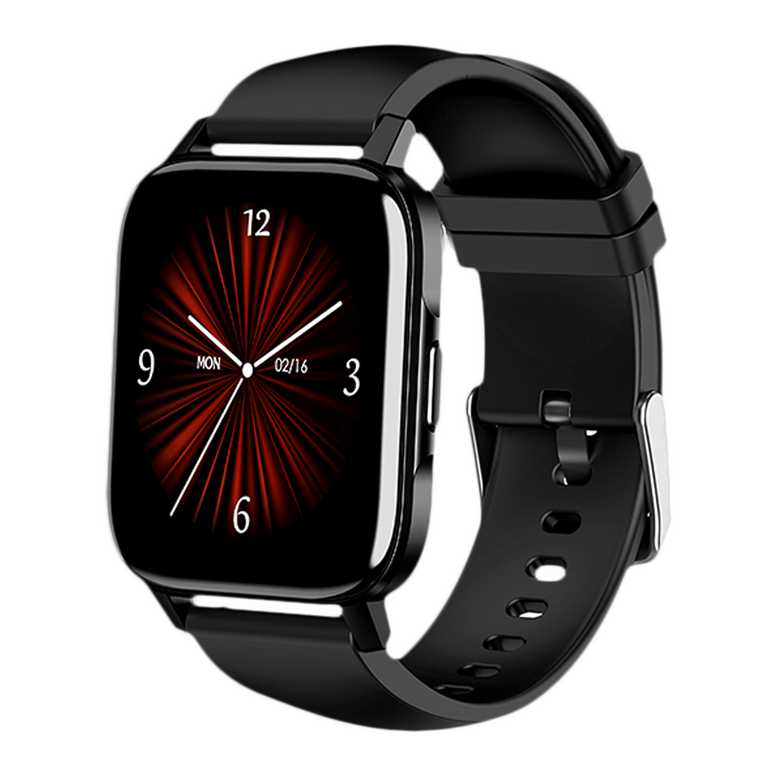 in base Urban Fit X Smartwatch with Activity Tracker (42.9mm LCD Display, IP68 Water Resistant, Black Strap) in base Urban Fit X Smartwatch with Activity Tracker (42.9mm LCD Display, IP68 Water Resistant, Black Strap)_4