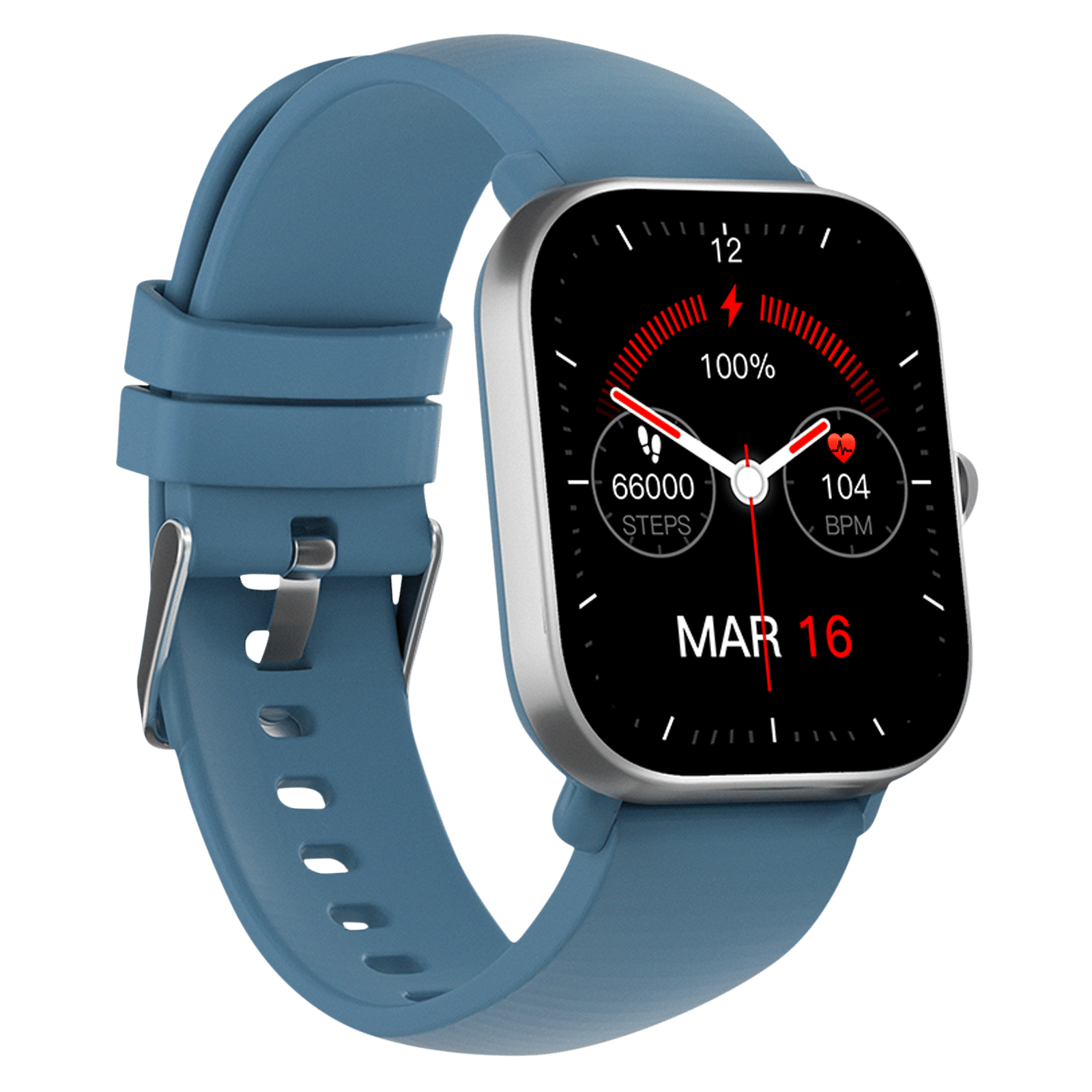 in base Urban Lite X Smartwatch with Activity Tracker (40.64mm IPS LCD Display, IPX68 Water Resistant, Blue Strap) in base Urban Lite X Smartwatch with Activity Tracker (40.64mm IPS LCD Display, IPX68 Water Resistant, Blue Strap)_5
