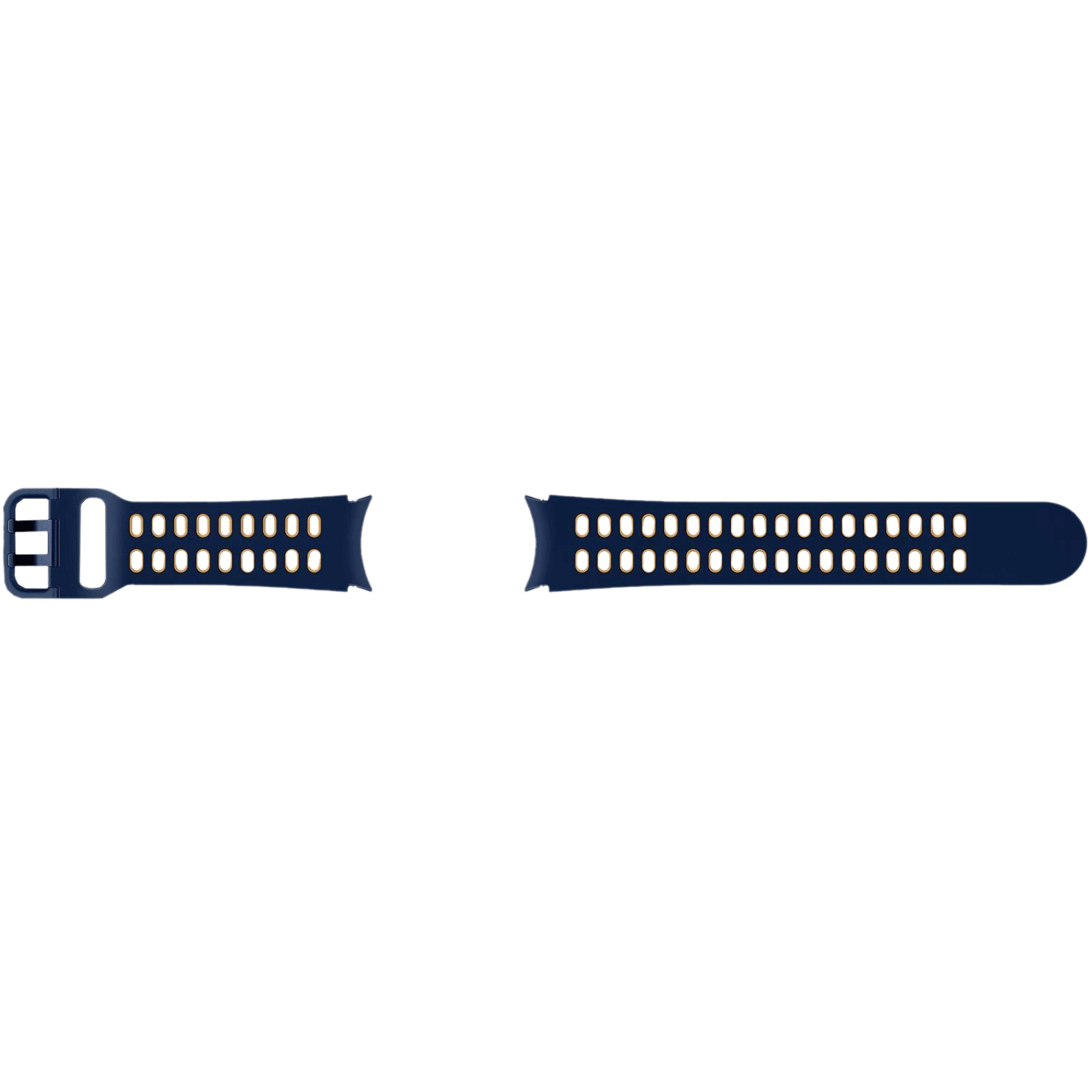 SAMSUNG Extreme Silicon Sport Band for SAMSUNG Galaxy Watch4 & Watch4 Classic (20mm, M / L) (Breathable Fabric, Navy)_4
