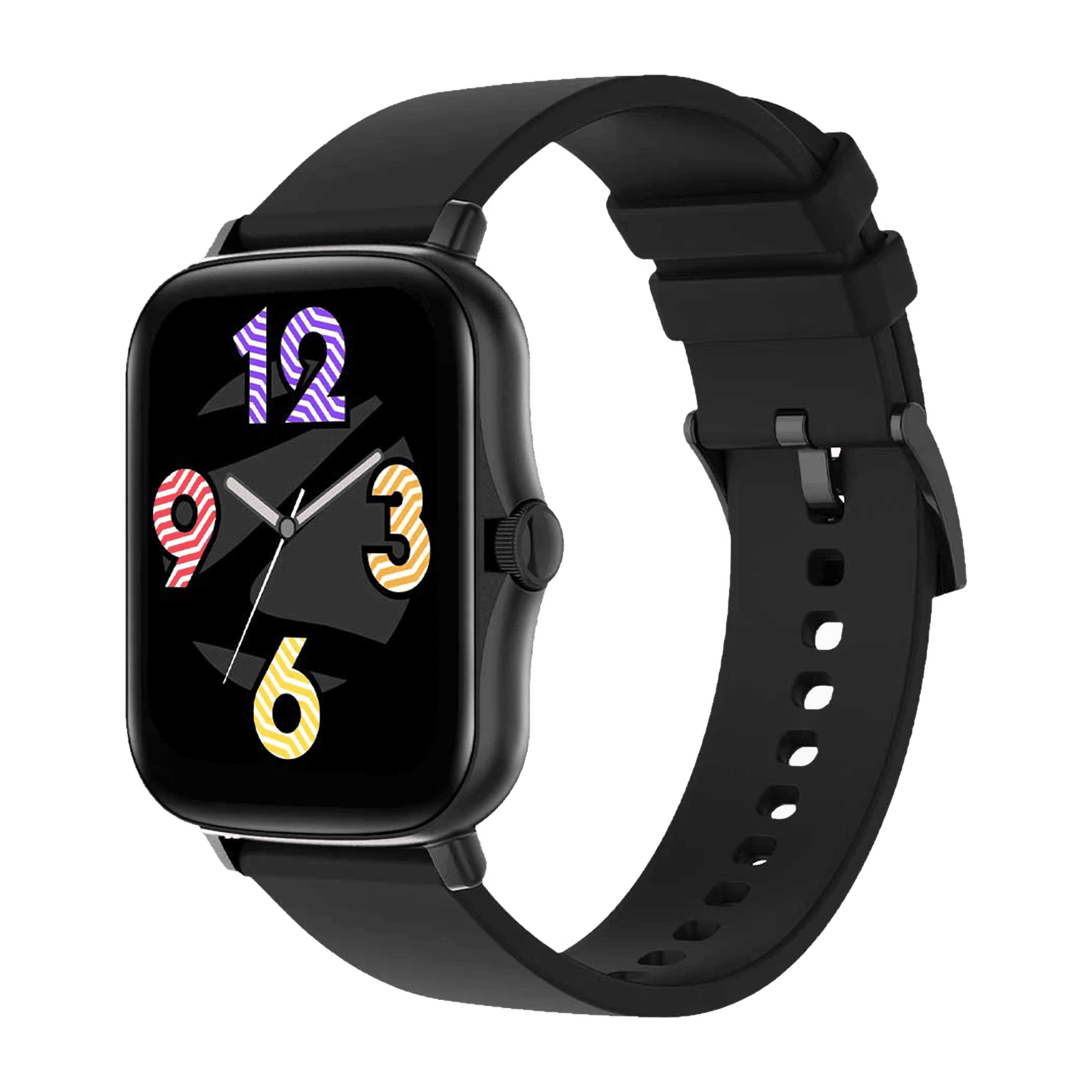 ZEBRONICS Fit Smartwatch with Bluetooth Calling (42.9mm TFT Color Display, IP67 Water Resistant, Black Strap)_1