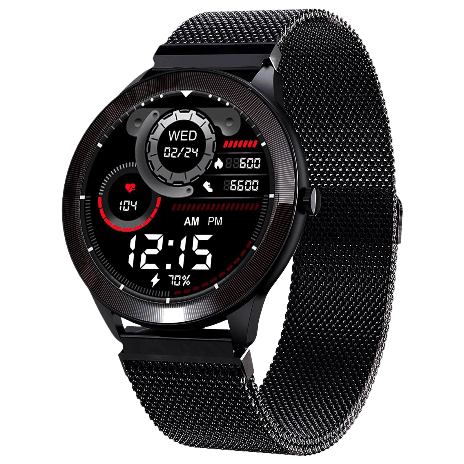 maxima Max Pro X4 Smartwatch with Activity Tracker (33.02mm IPS TFT Display, IP68 Water Resistant, Mesh Black Strap) maxima Max Pro X4 Smartwatch with Activity Tracker (33.02mm IPS TFT Display, IP68 Water Resistant, Mesh Black Strap)_4