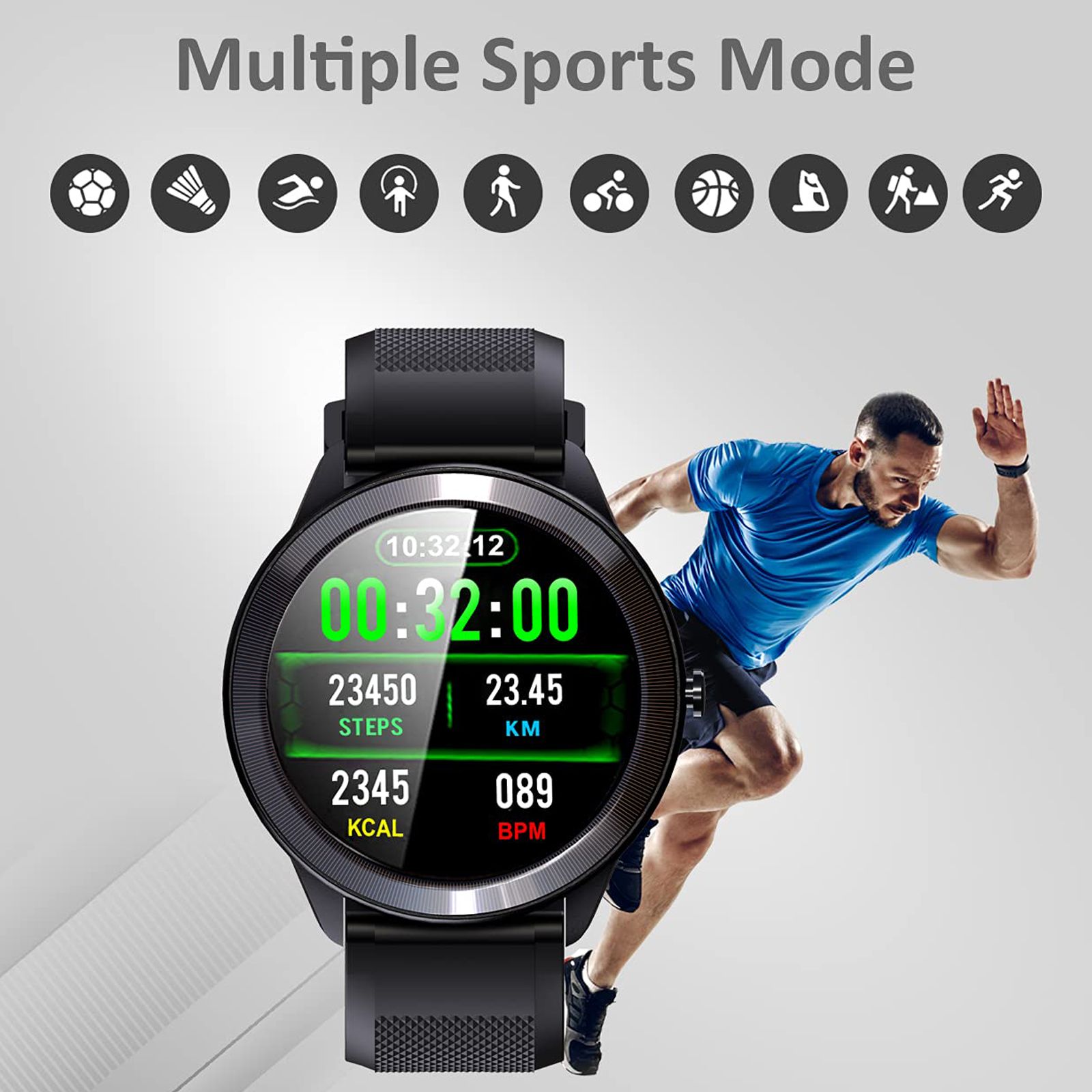 maxima Max Pro X4 Smartwatch with Activity Tracker (33.02mm IPS TFT Display, IP68 Water Resistant, Blue Strap) maxima Max Pro X4 Smartwatch with Activity Tracker (33.02mm IPS TFT Display, IP68 Water Resistant, Blue Strap)_7