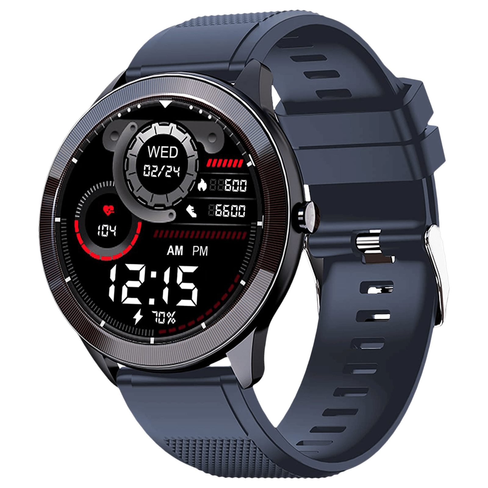 maxima Max Pro X4 Smartwatch with Activity Tracker (33.02mm IPS TFT Display, IP68 Water Resistant, Blue Strap) maxima Max Pro X4 Smartwatch with Activity Tracker (33.02mm IPS TFT Display, IP68 Water Resistant, Blue Strap)_4