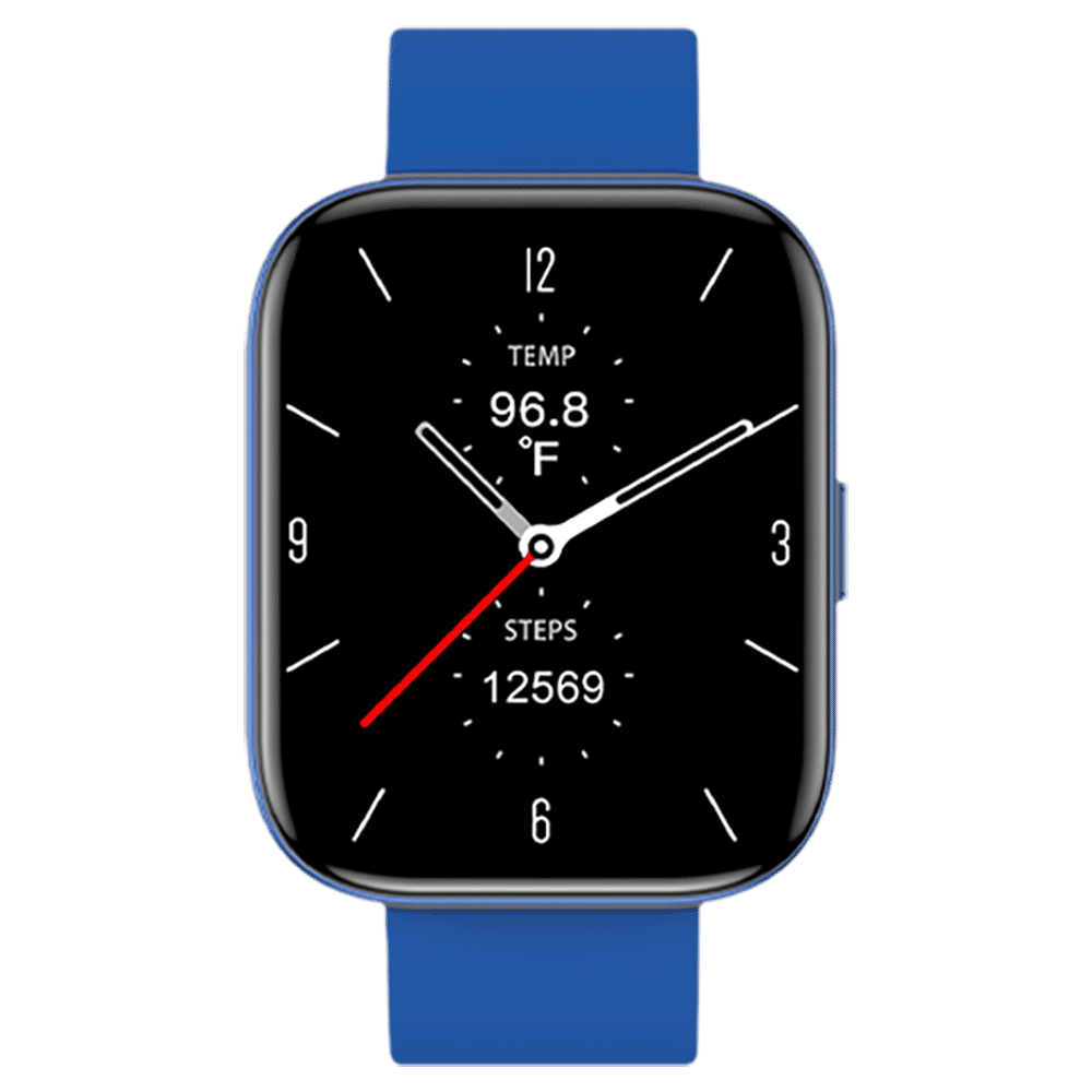Fire-Boltt Mercury BSW006 Smartwatch with Camera & Music Control (45mm HD Display, IP67 Water Resistant, Blue Strap)_1