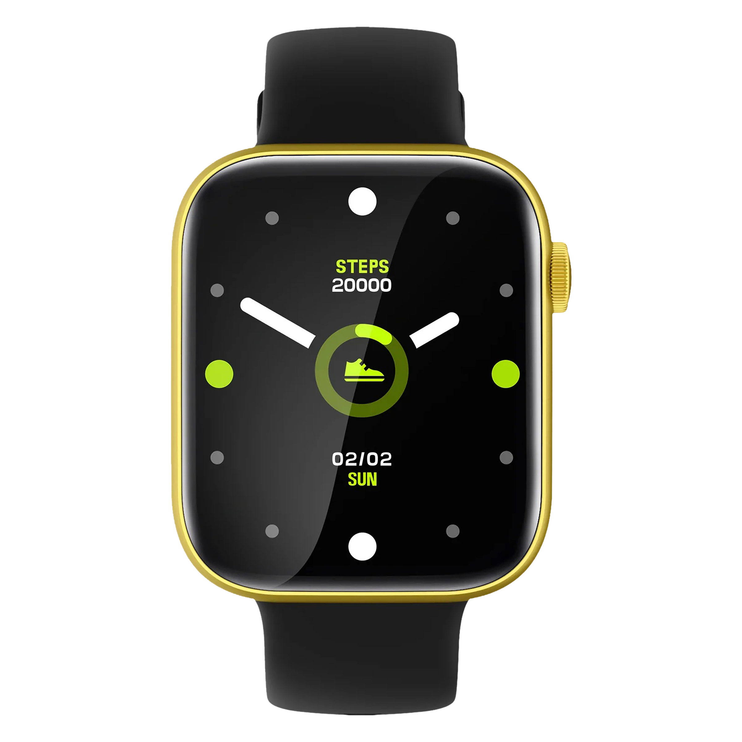 FIRE-BOLTT Ring 3 BSW043 Smartwatch with Bluetooth Calling (45mm HD Display, IP67 Water Resistant, Black Strap)_1