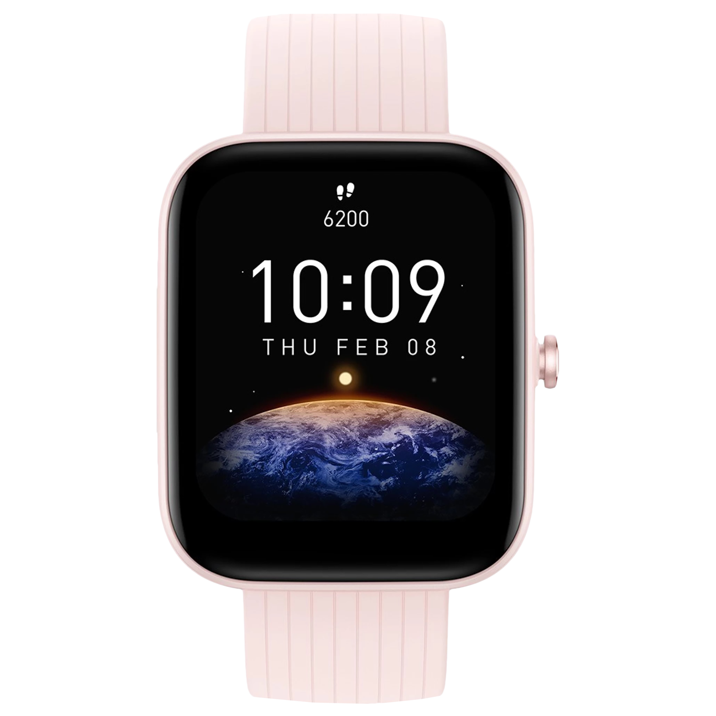 amazfit Bip 3 Pro Smartwatch with Activity Tracker (42.92mm TFT Display, 5ATM Water Resistant, Pink Strap)_1