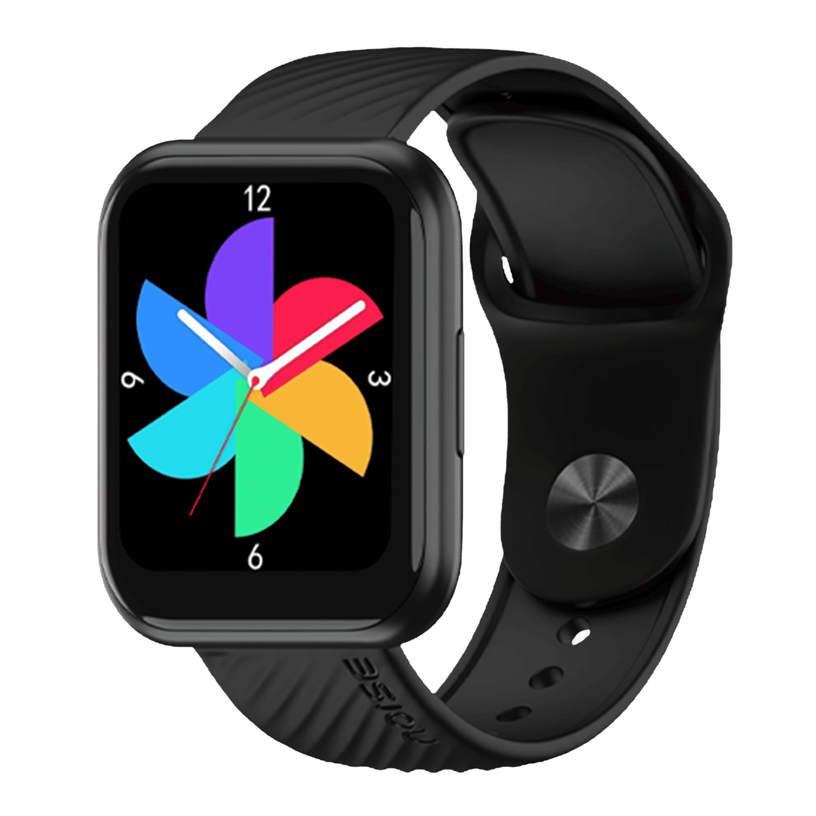 noise ColorFit Vision Buzz Smartwatch with Bluetooth Calling (44.45mm TFT LCD Display, Water Resistant, Black Strap)_4