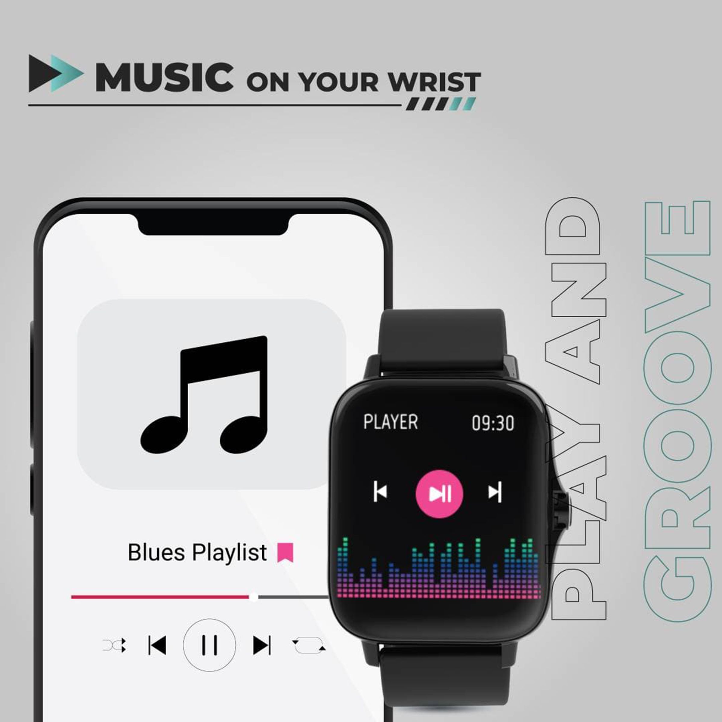 HAMMER Pulse 2.0 Smartwatch with Bluetooth Calling (42.92mm HD Display, IP67 Water Resistant, Black Strap) HAMMER Pulse 2.0 Smartwatch with Bluetooth Calling (42.92mm HD Display, IP67 Water Resistant, Black Strap)_6
