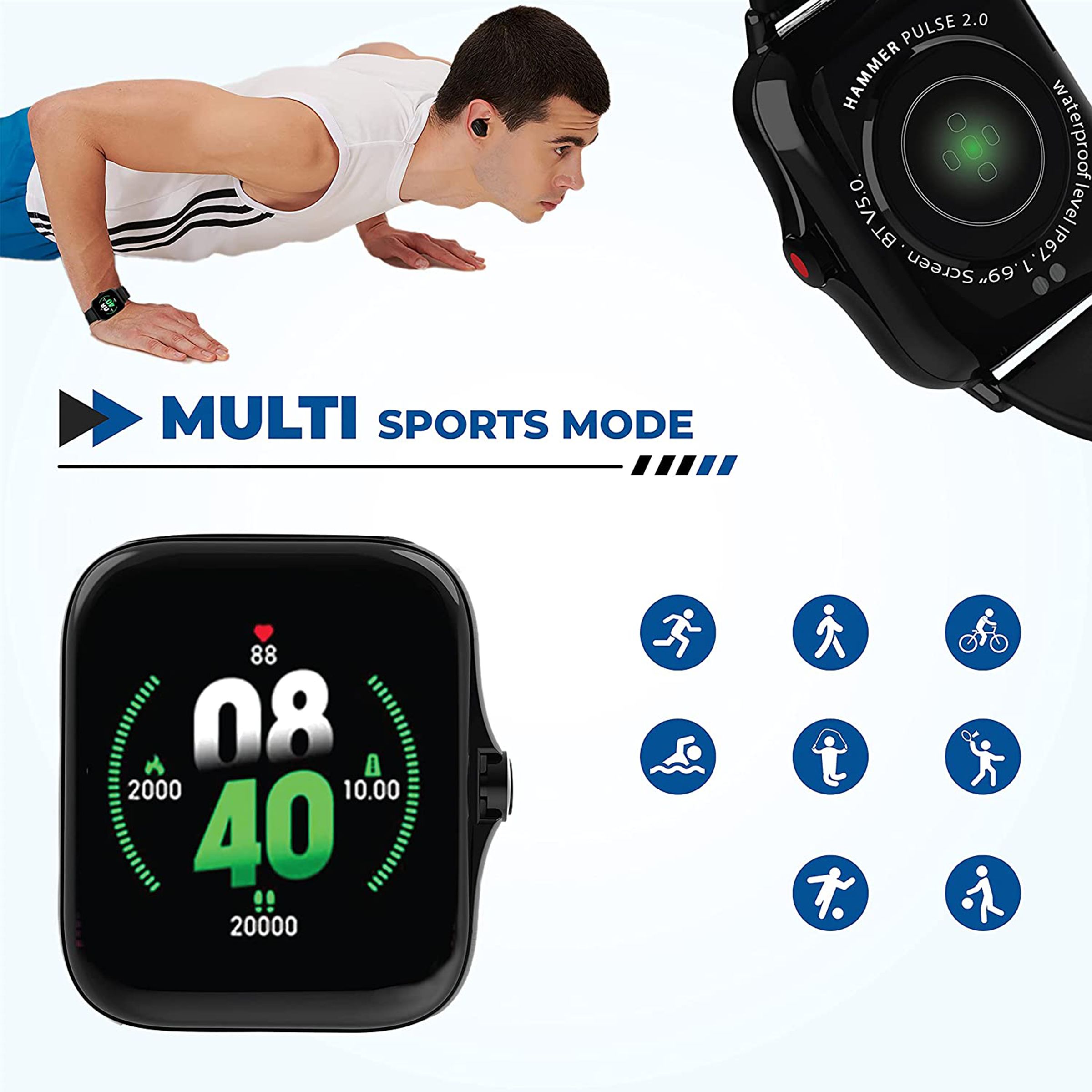 HAMMER Pulse 2.0 Smartwatch with Bluetooth Calling (42.92mm HD Display, IP67 Water Resistant, Black Strap) HAMMER Pulse 2.0 Smartwatch with Bluetooth Calling (42.92mm HD Display, IP67 Water Resistant, Black Strap)_5