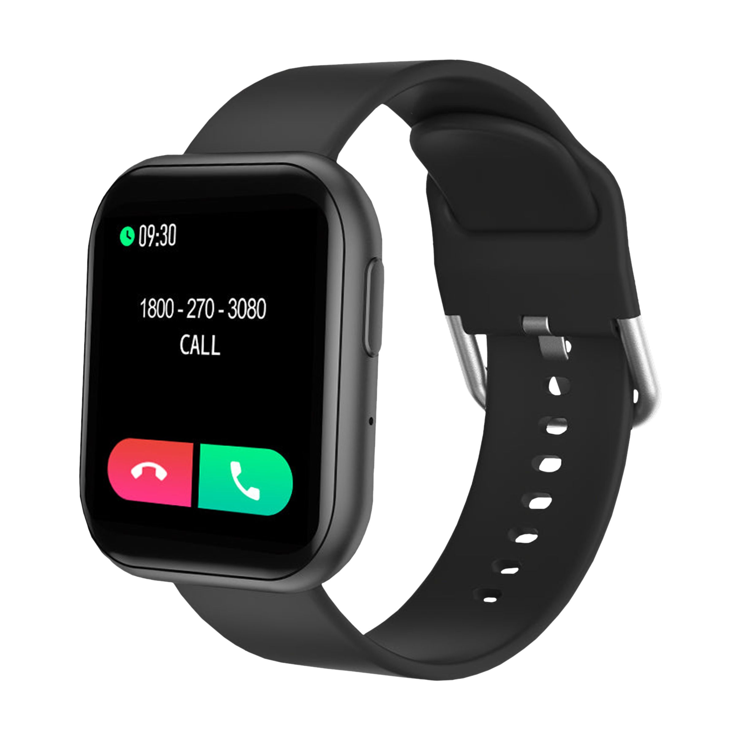 JUST CORSECA Snugar Smartwatch with Bluetooth Calling (42.92mm LCD Color Display, IP67 Water Resistant, Black Strap)_4