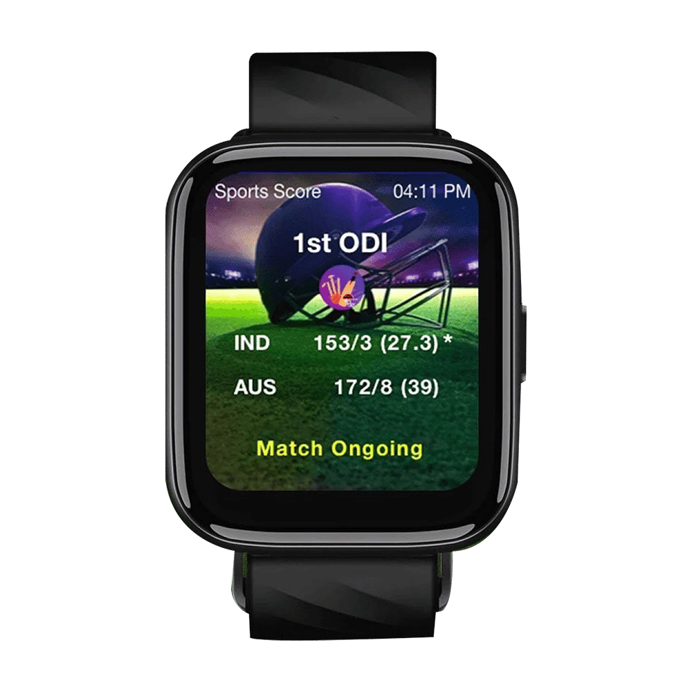 boAt Wave Pro Smartwatch with Health Monitoring (42.9mm HD Display, IP67 Sweat, Splash and Dust Resistant, Active Black Strap) boAt Wave Pro Smartwatch with Health Monitoring (42.9mm HD Display, IP67 Sweat, Splash and Dust Resistant, Active Black Strap)_1