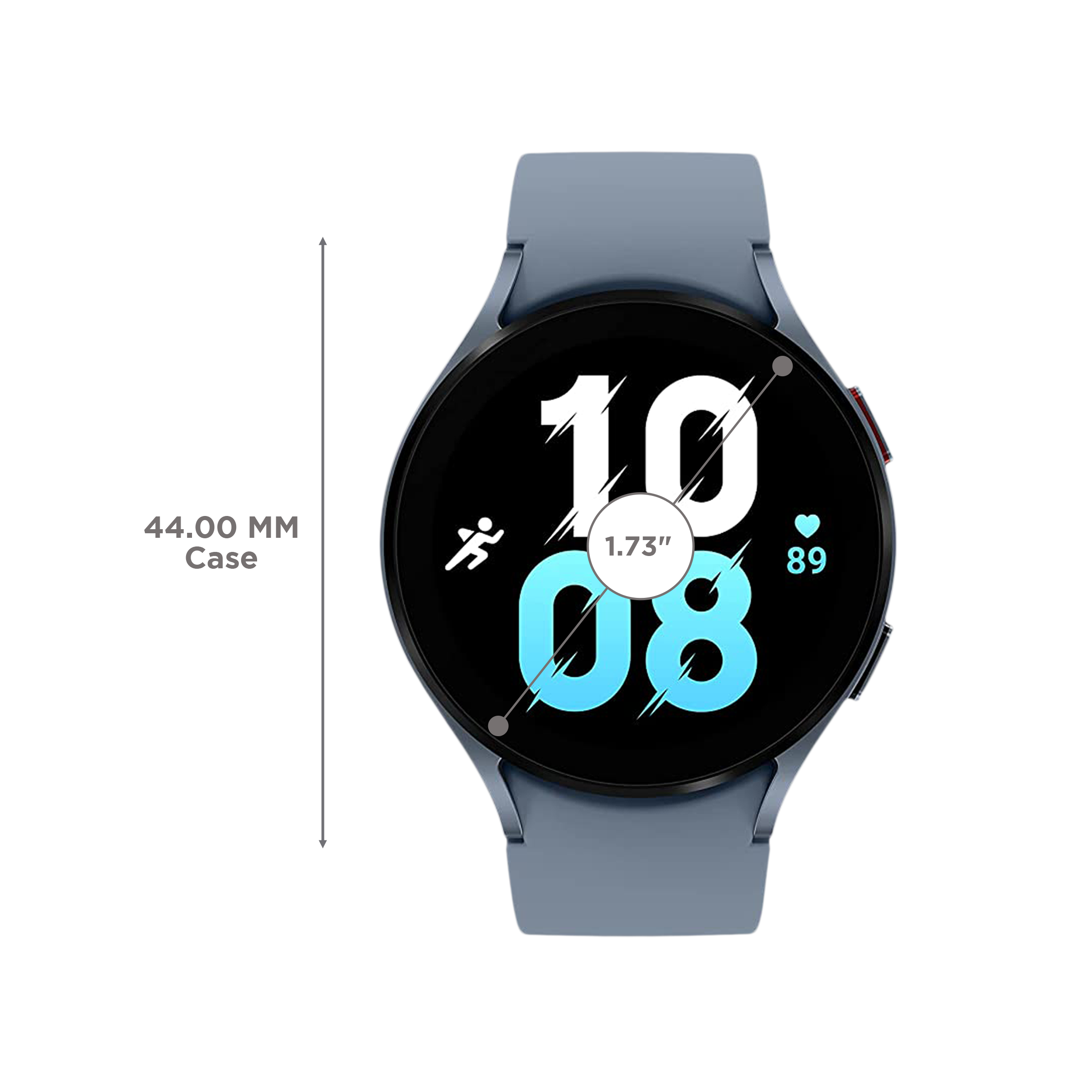 SAMSUNG Galaxy Watch5 GPS+Wi-Fi+4G SIM+Bluetooth Wear OS Smartwatch (44mm Super AMOLED Display, Water Resistant, Saphire Strap)_3