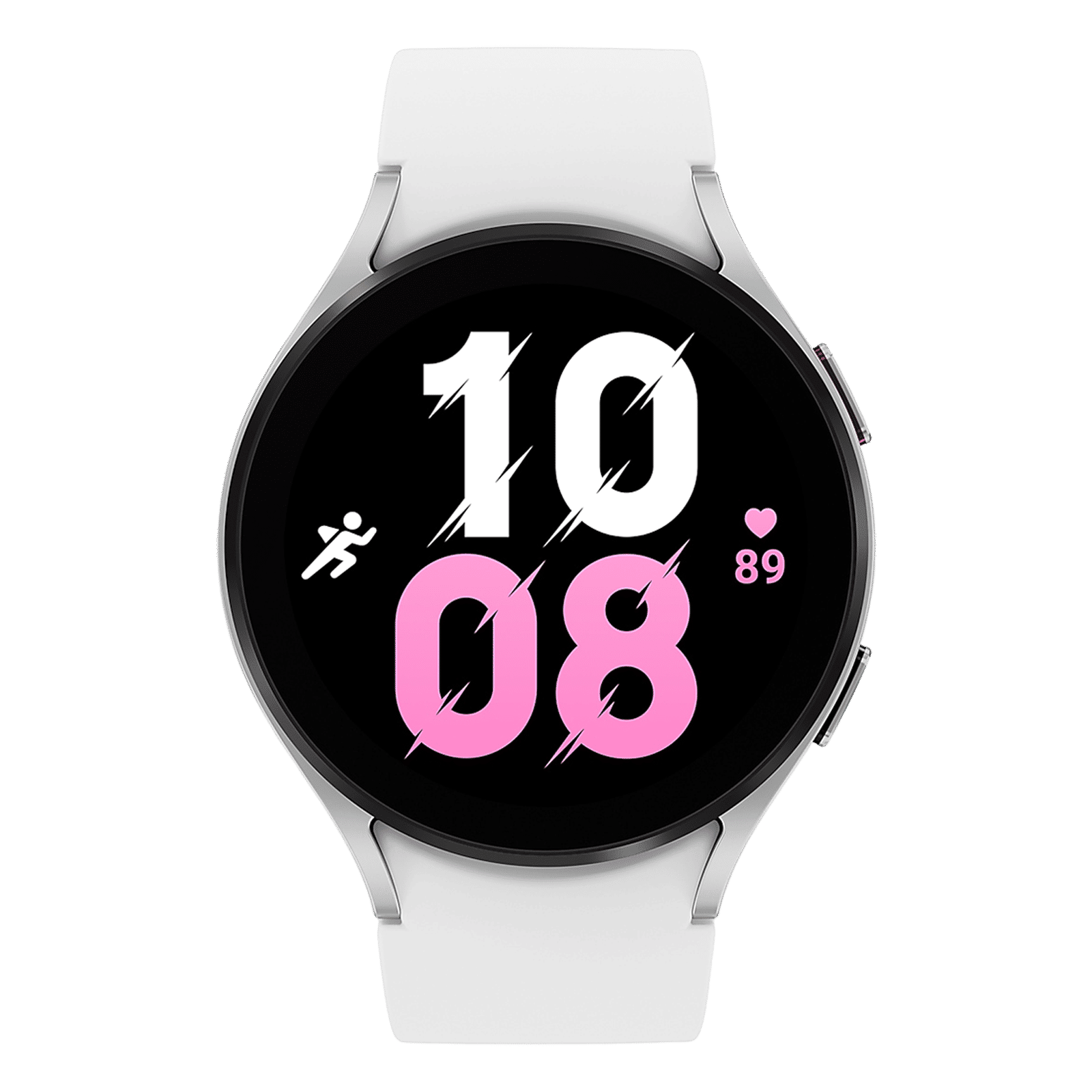 SAMSUNG Galaxy Watch5 GPS+Wi-Fi+4G SIM+Bluetooth Wear OS Smartwatch (44mm Super AMOLED Display, Water Resistant, Silver Strap)_1